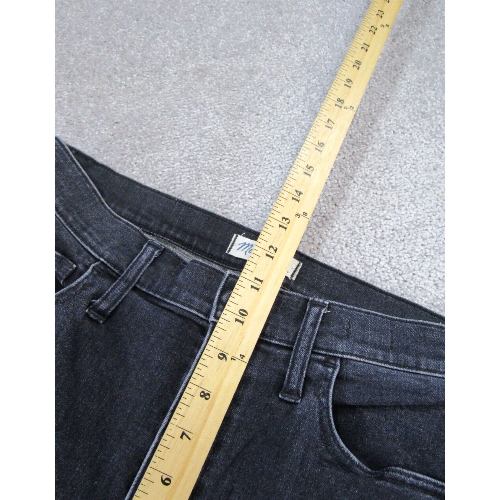 Madewell Madewell High Rise Skinny Jeans Womens Black Denim Size 31 Size 24" / US 00 / IT 34 - 6 Thumbnail