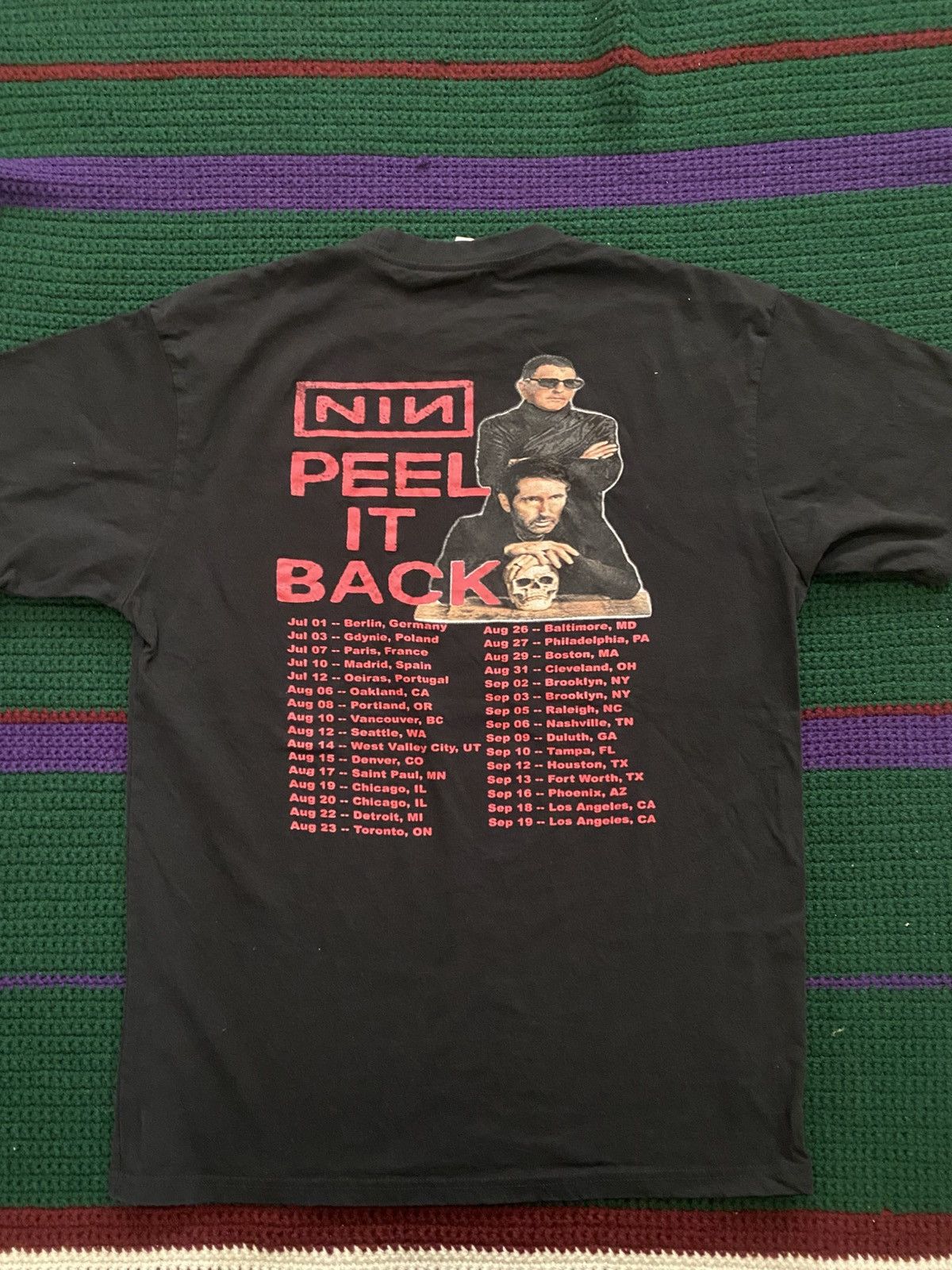 Band Tees Bootleg NIN Tour Short Size US L / EU 52-54 / 3 - 2 Thumbnail