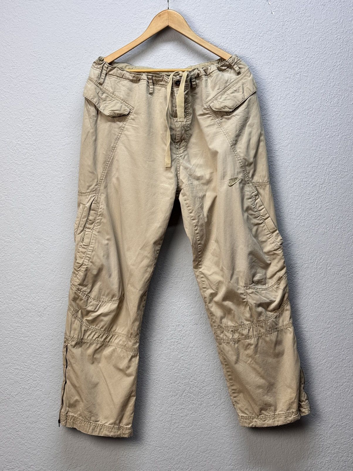 Nike × Vintage Vintage Nike Cagro Baggy Fit pants drill vintage cargo Size US 34 / EU 50 - 5 Thumbnail