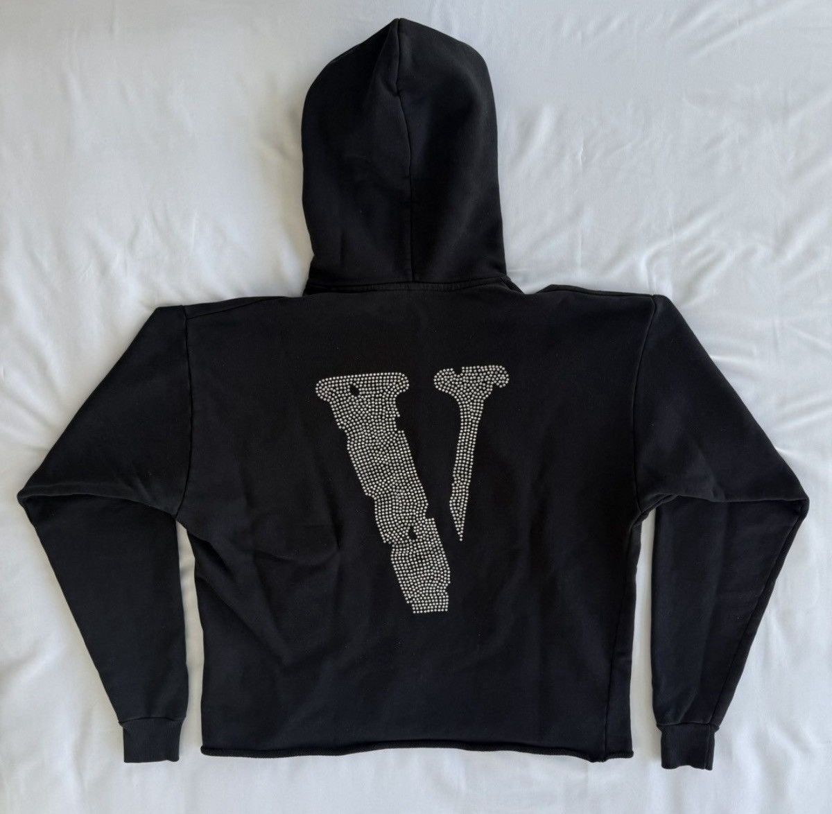 Vlone Vlone Staple Rhinestone Hoodie Sz.L Size US L / EU 52-54 / 3 - 11 Thumbnail
