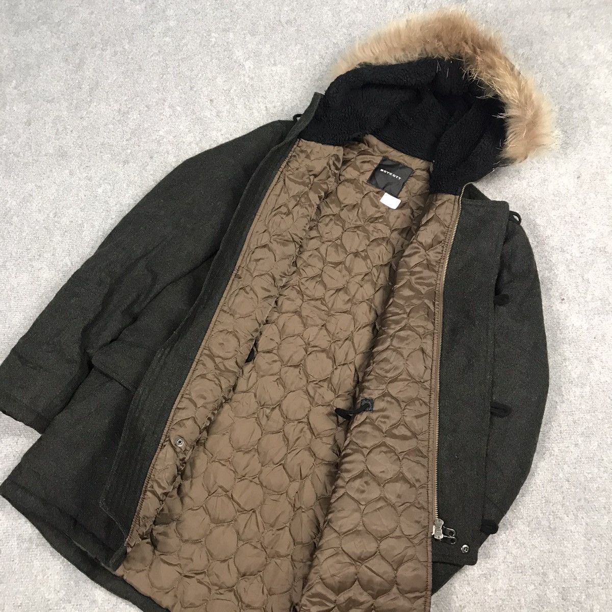 Boycott BOYCOTT WOOL PARKAS MILITARY STYLE FUR HOODIES JACKET Size US M / EU 48-50 / 2 - 8 Thumbnail