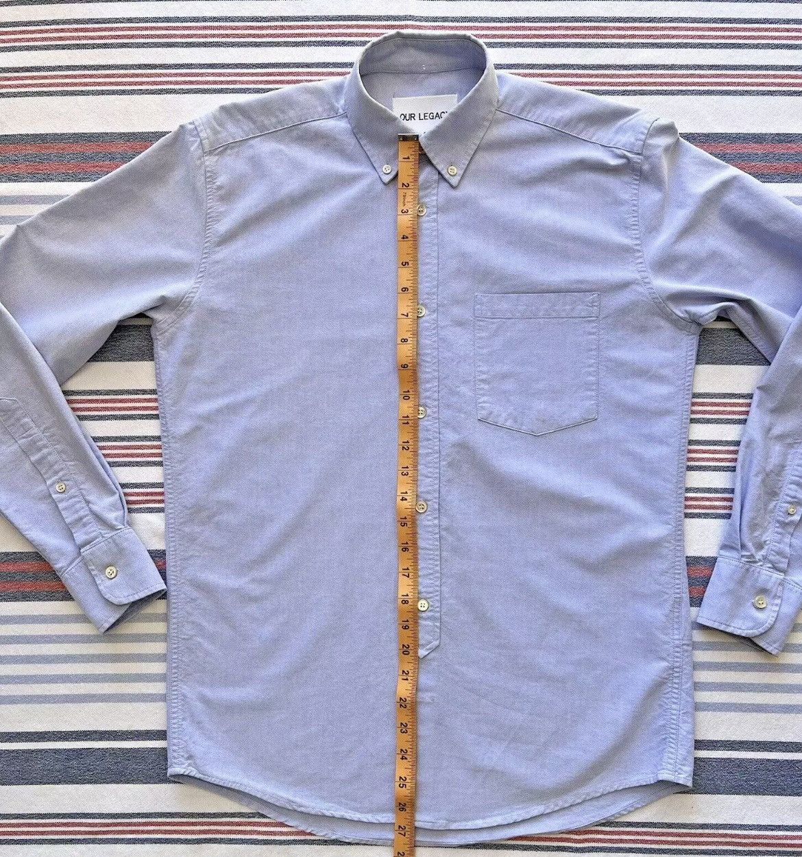 Our Legacy OUR LEGACY Oxford Men’s Button Down Shirt Size US S / EU 44-46 / 1 - 7 Thumbnail