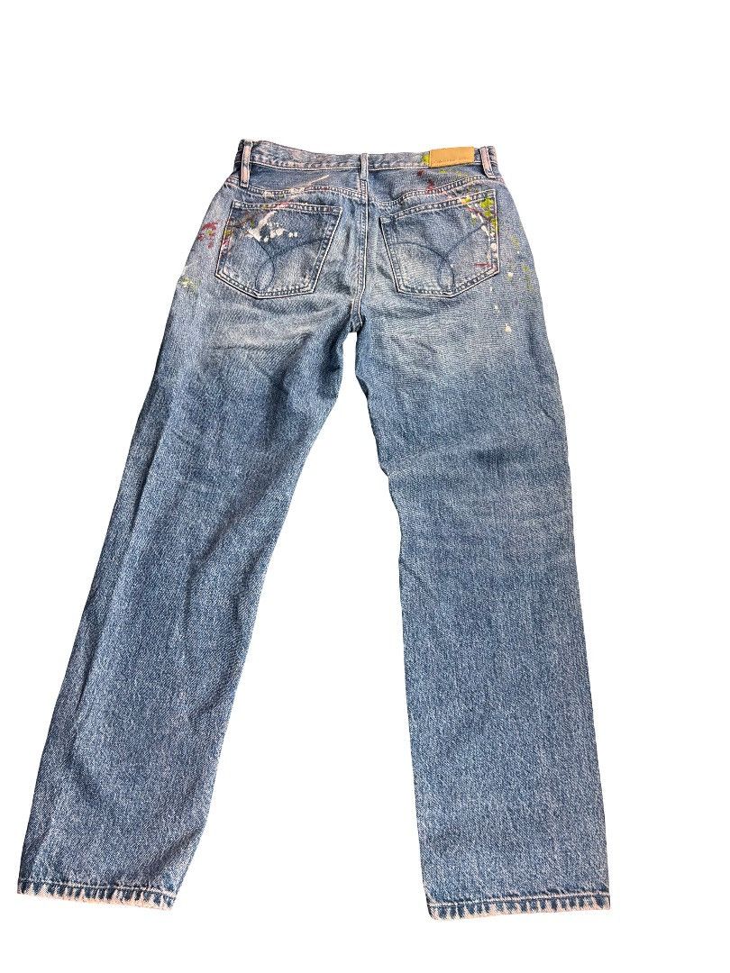 Calvin Klein Calvin Klein Paint Splatter Jeans – W28 L30 – Italian Fabric Size US 28 / EU 44 - 2 Thumbnail