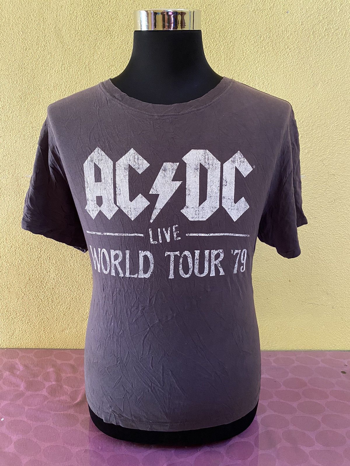 Band Tees Acdc band tees Size L / US 10 / IT 46 - 1 Thumbnail