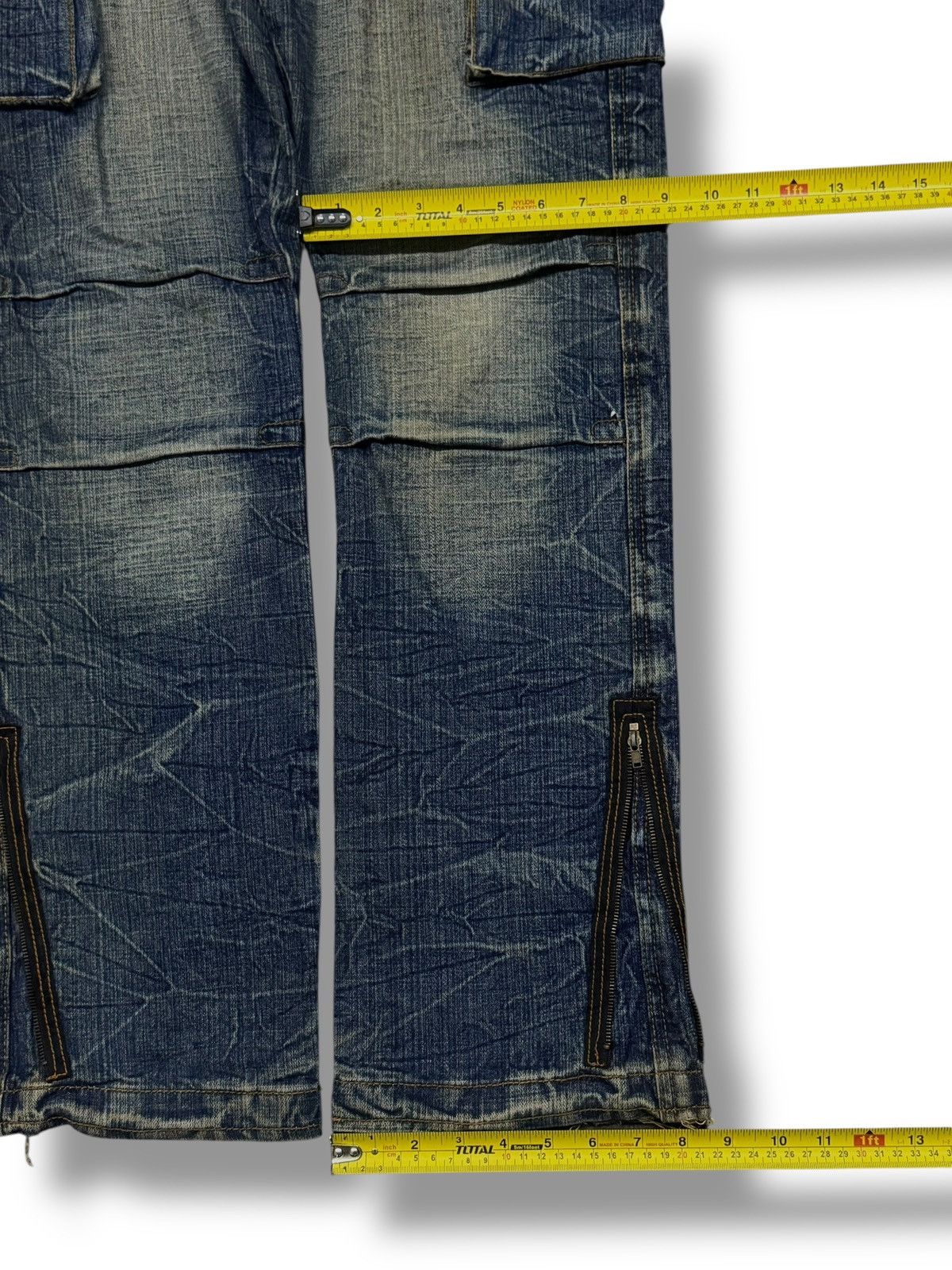 Ciaopanic Vintage 00s Ciaopanic Japanese Cargo Denim Jeans | W31 Size US 31 - 16 Thumbnail