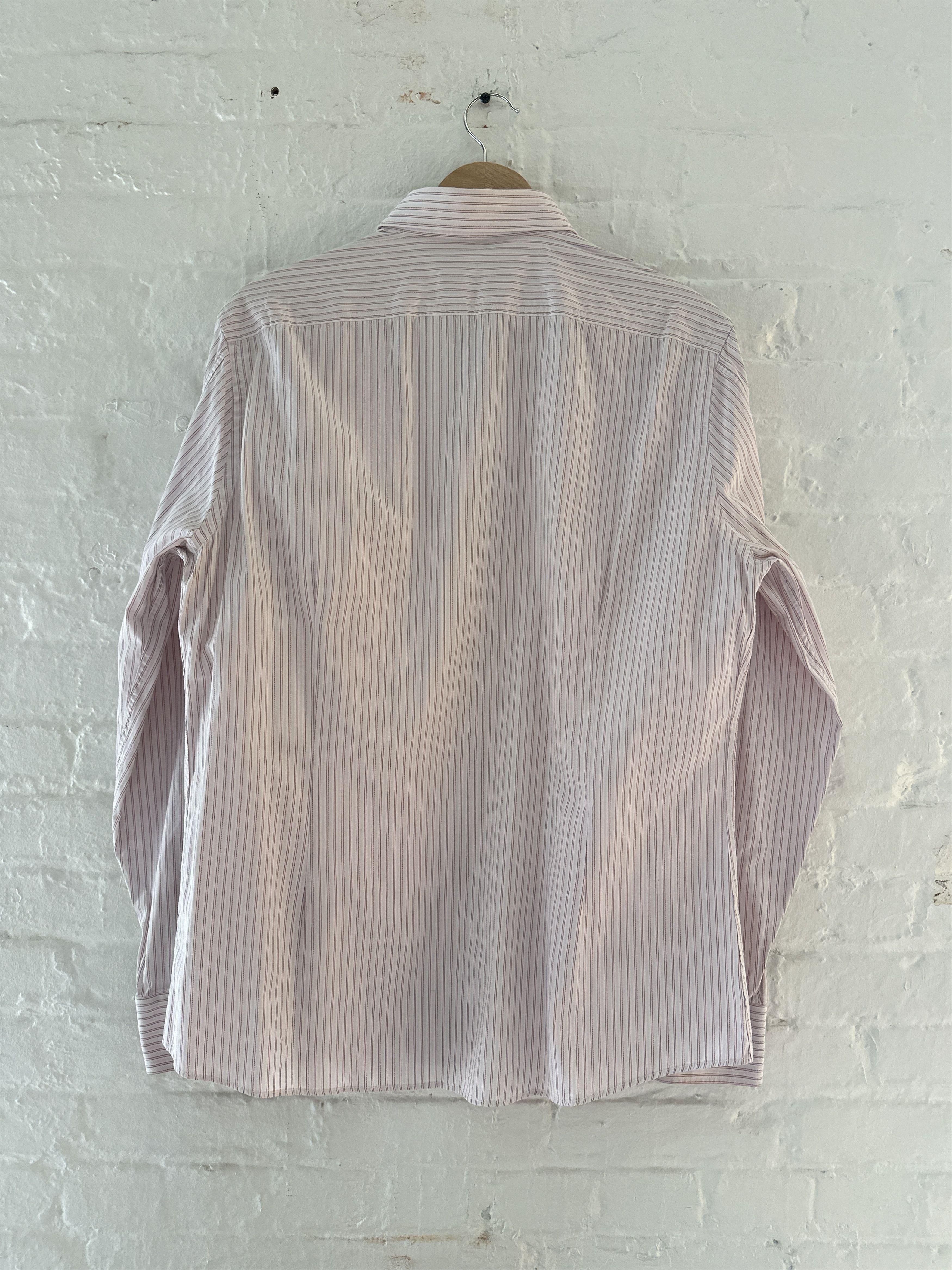Gucci Gucci by Tom Ford Striped Button Up Shirt Size US M / EU 48-50 / 2 - 3 Thumbnail