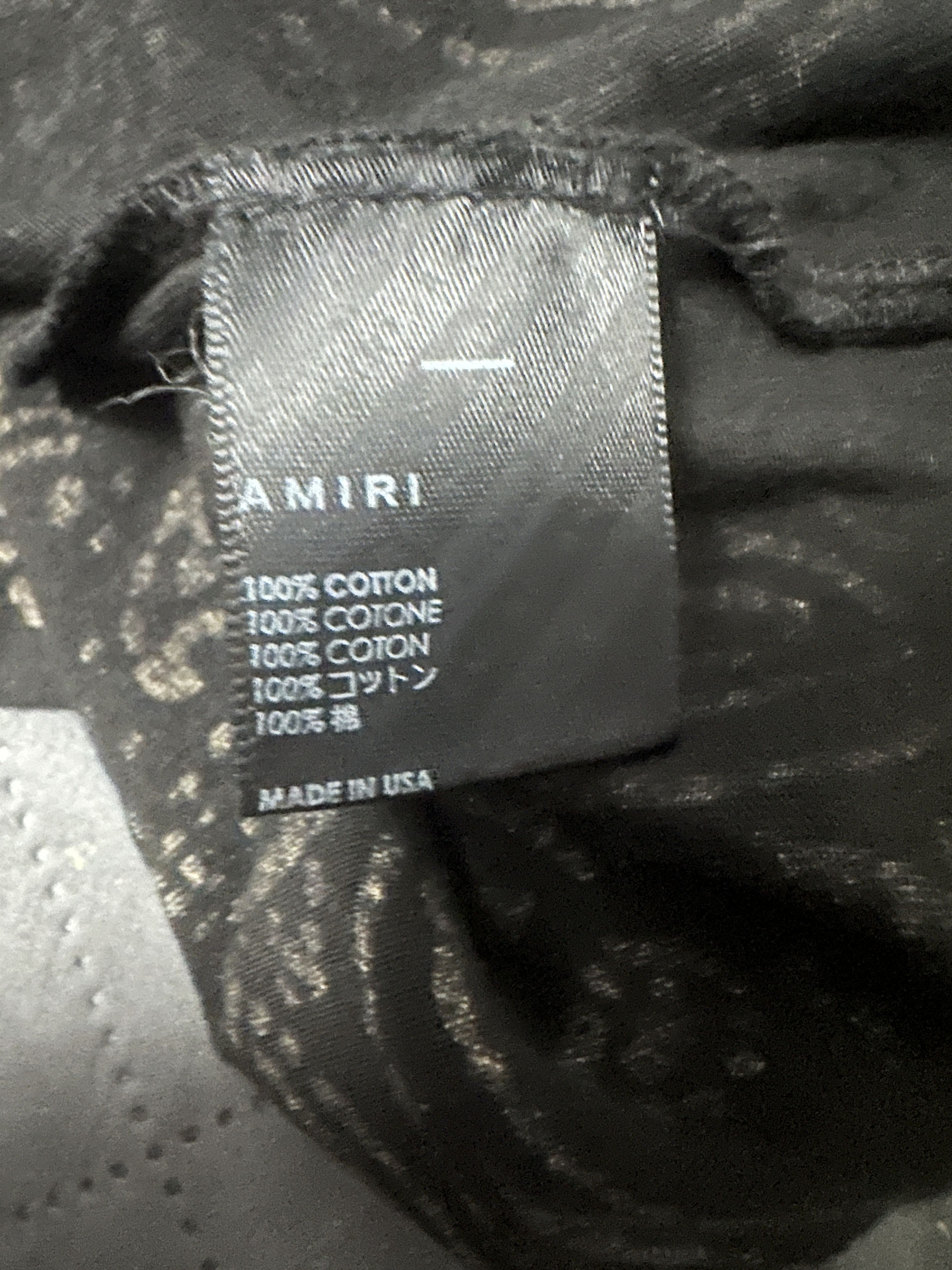 Amiri amiri bandana tee rare new Size US XL / EU 56 / 4 - 4 Thumbnail