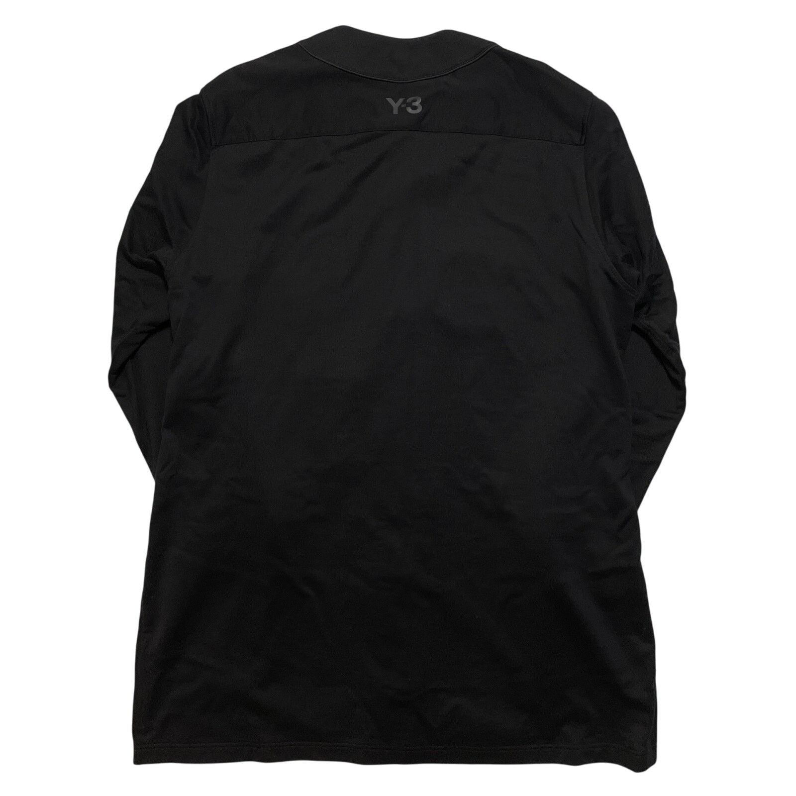Y-3 Adidas Y-3 Yohji Yamamoto Black Baseball Jersey Shirt M Size US M / EU 48-50 / 2 - 4 Thumbnail