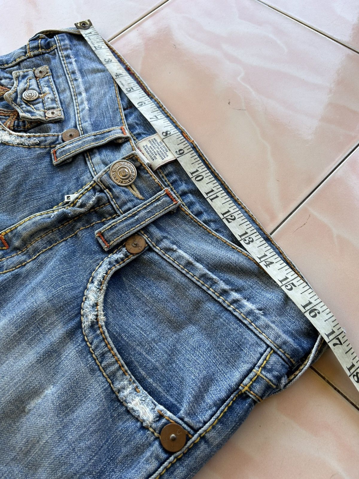 True Religion True Religion Joey Big T Bootcut Flare Jean Size US 30 / EU 46 - 9 Thumbnail