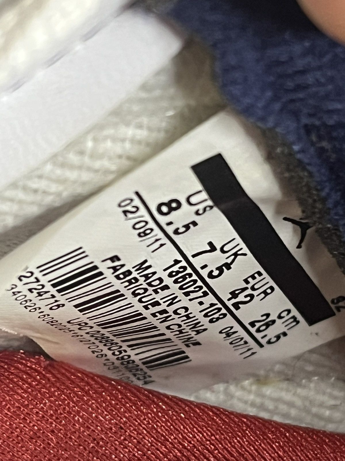 Jordan Brand Jordan 5 Olympics Size US 8.5 / EU 41-42 - 6 Thumbnail