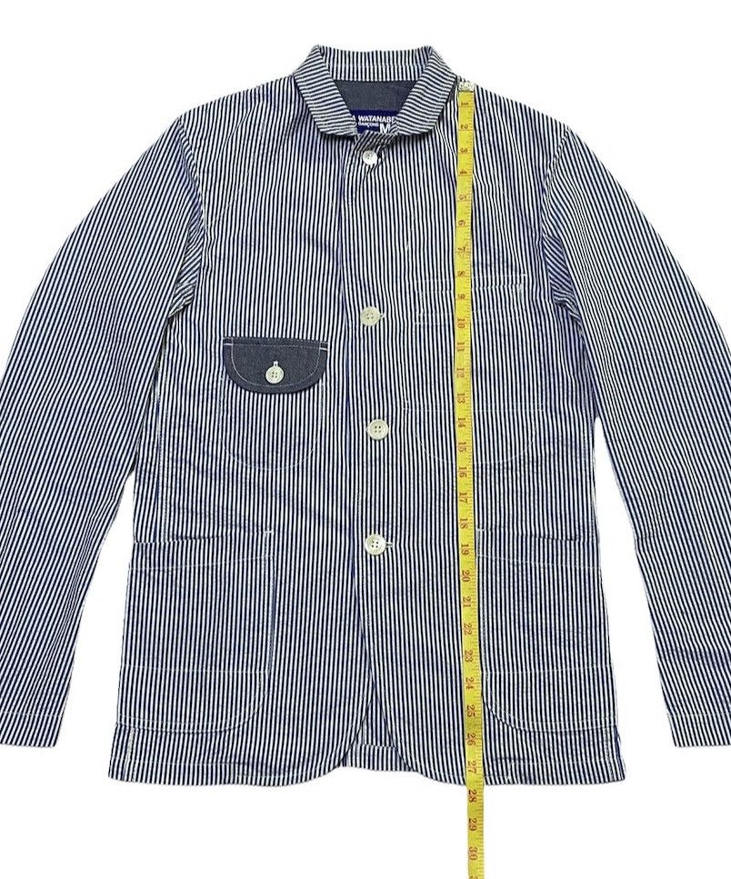 Comme des Garcons AD2012 Junya Watanabe Comme Des Garçons Stripes Blazer/Coat Size US S / EU 44-46 / 1 - 5 Thumbnail
