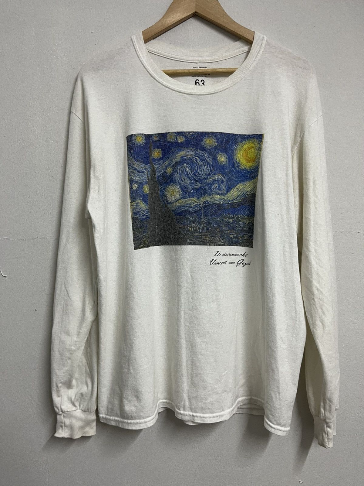POP MART 💥De Sterrennacht Vincent Van Gogh Starry Night Art Tee Size US L / EU 52-54 / 3 - 1 Thumbnail