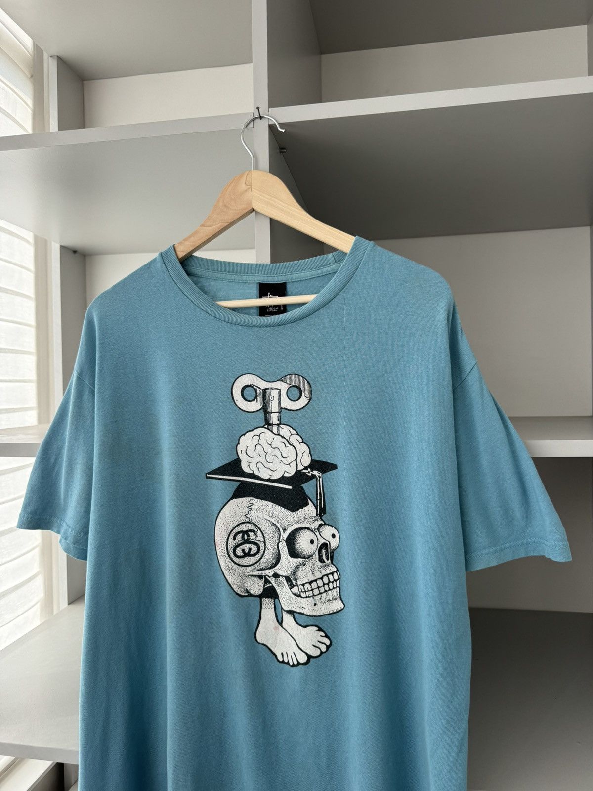 Stussy × Vintage Stussy Vintage Knowledge Is King T-Shirt Size US L / EU 52-54 / 3 - 3 Thumbnail