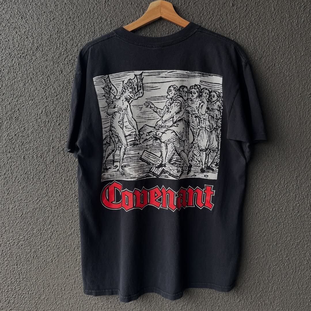 Vintage 90s Morbid Angel Covenent Vintage T-Shirt Size US M / EU 48-50 / 2 - 3 Thumbnail