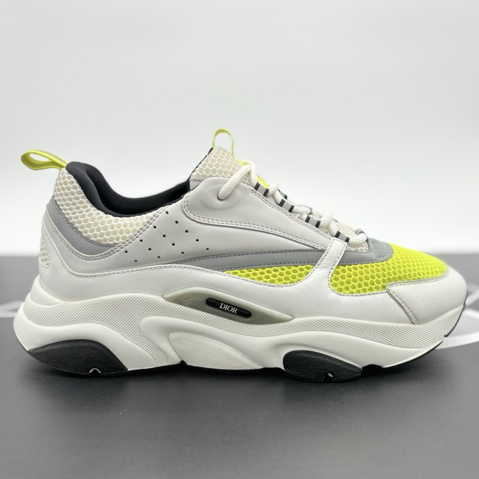 Dior Dior B22 ' White Yellow ' | GREAT CONDITION! Size US 13 / EU 46 - 2 Thumbnail