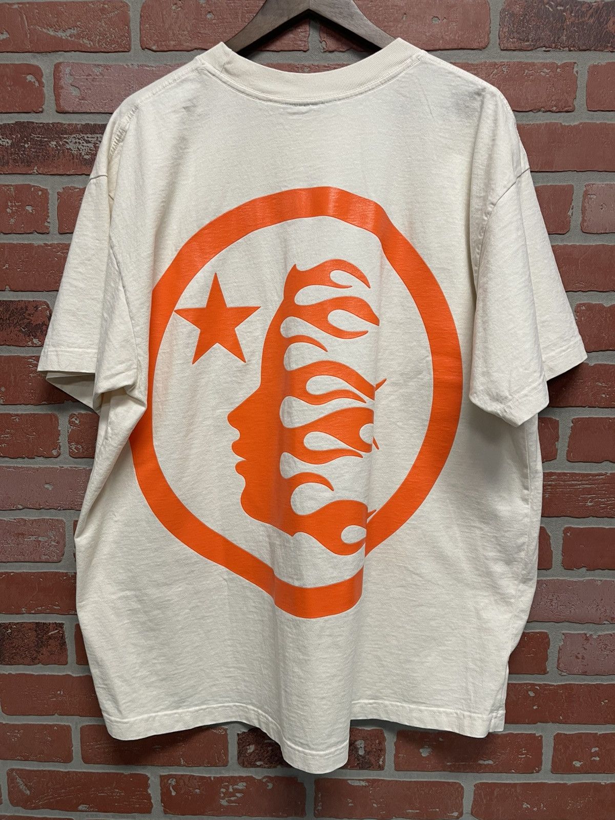 HELLSTAR Size XL - Hellstar Classic Tee Shirt Orange Print Size US XL / EU 56 / 4 - 5 Thumbnail