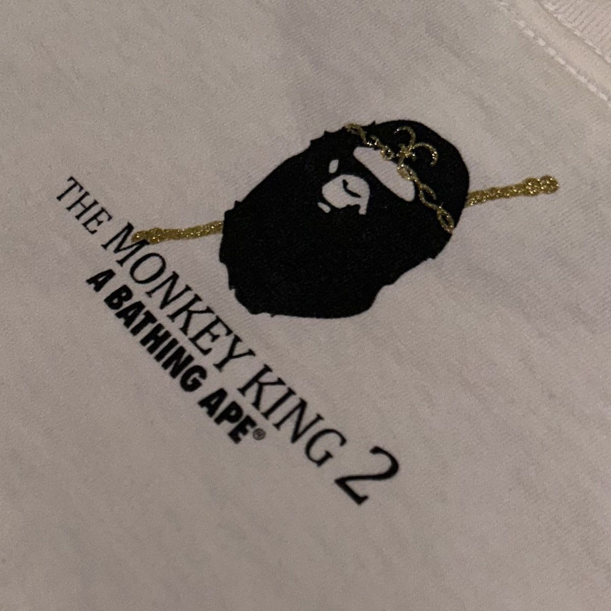 Bape 2016 BAPE The Monkey King 2 Hong Kong Exclusive Tee White L Size US L / EU 52-54 / 3 - 4 Thumbnail