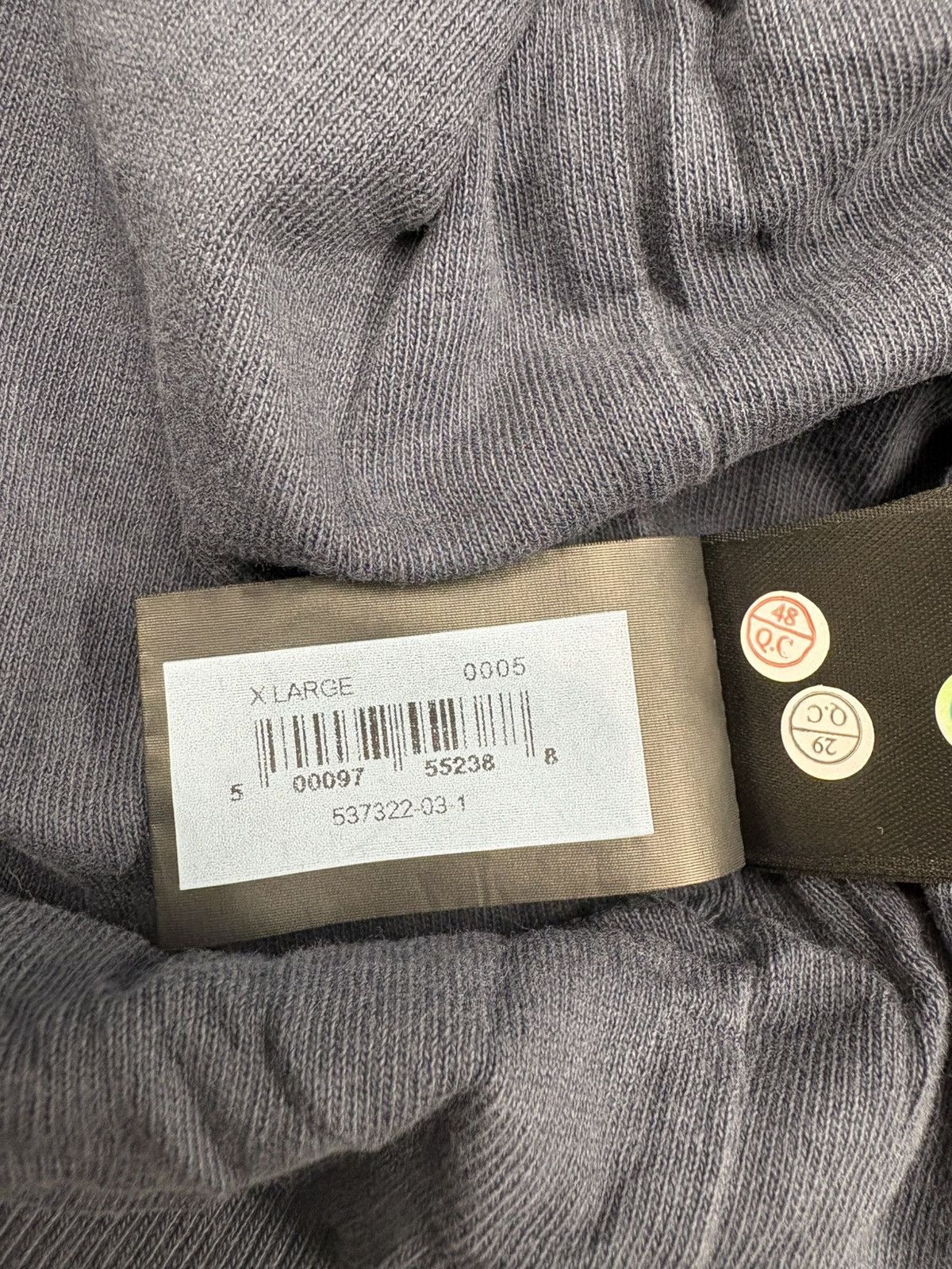 Yeezy YZY x GAP zip up hoodie Navy XL Size US XL / EU 56 / 4 - 9 Thumbnail