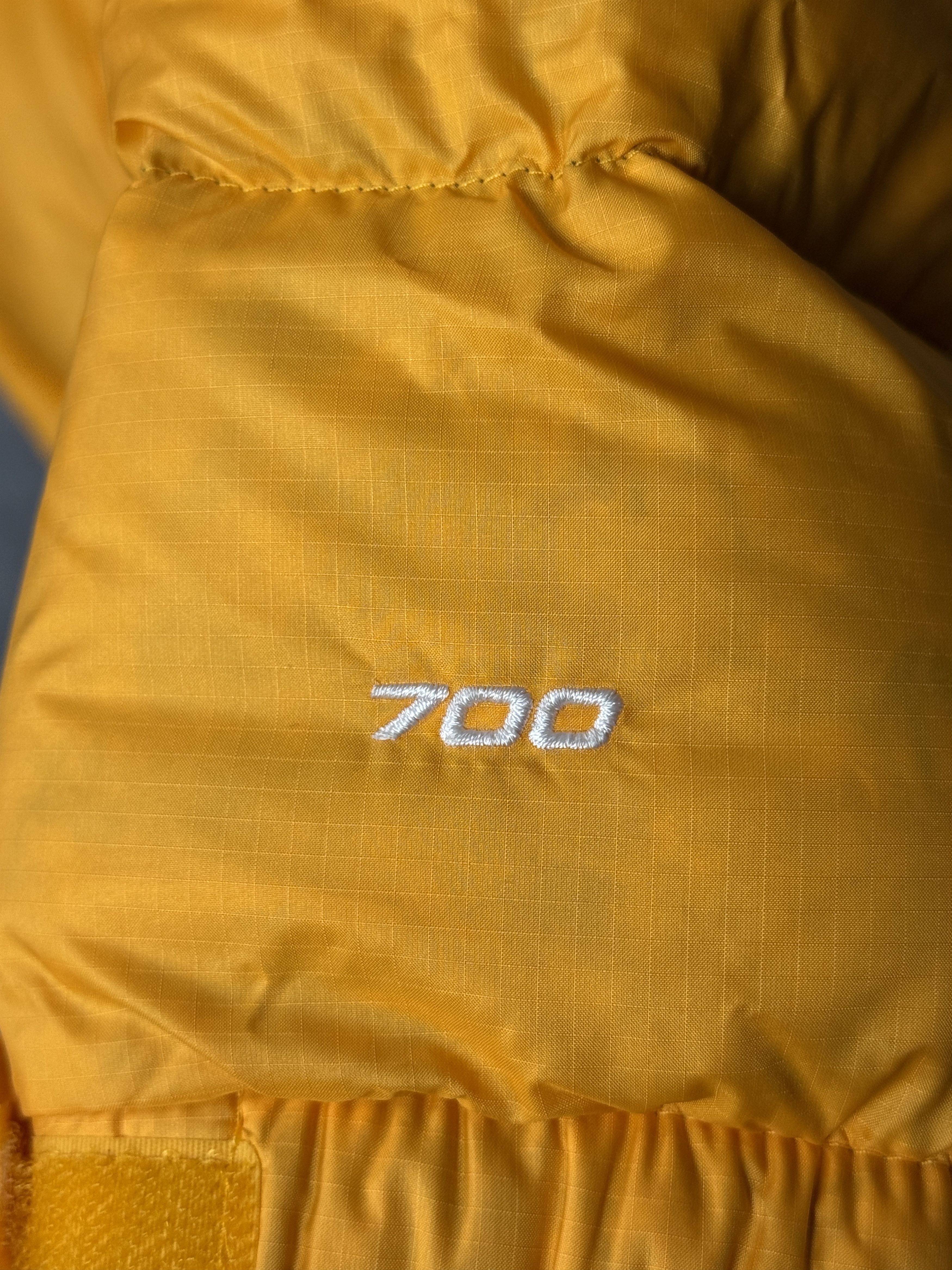 The North Face The North Face Nuptse 700 yellow down jacket mini logo Size US M / EU 48-50 / 2 - 7 Thumbnail