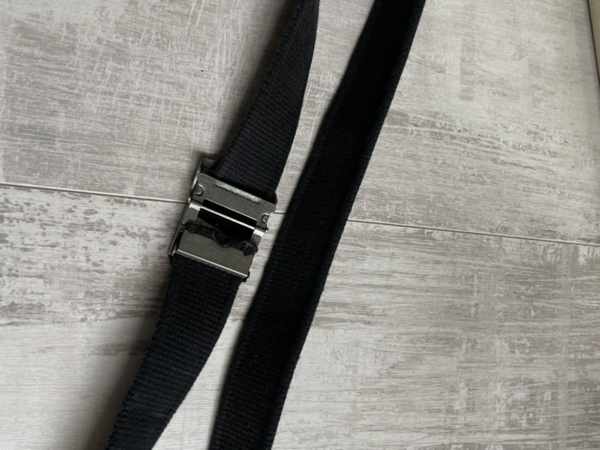 Diesel Vintage Y2K Diesel 00’s Belt Monogram Black RARE Size ONE SIZE - 3 Thumbnail
