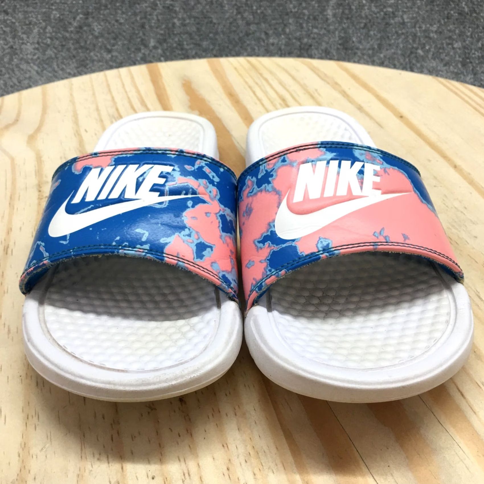Nike Nike Benassi JDI Sandals Womens 6 Multicolor Print Slides Open Toe Casual Womens Shoes Size US 6 / IT 36 - 4 Thumbnail