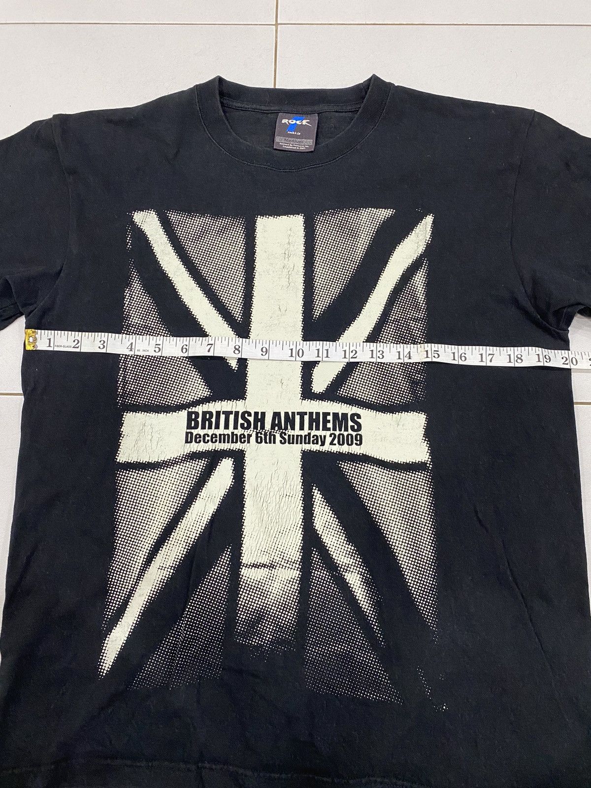 Band Tees 2009 British Anthems Indie Music Festival T Shirts Size US L / EU 52-54 / 3 - 6 Thumbnail