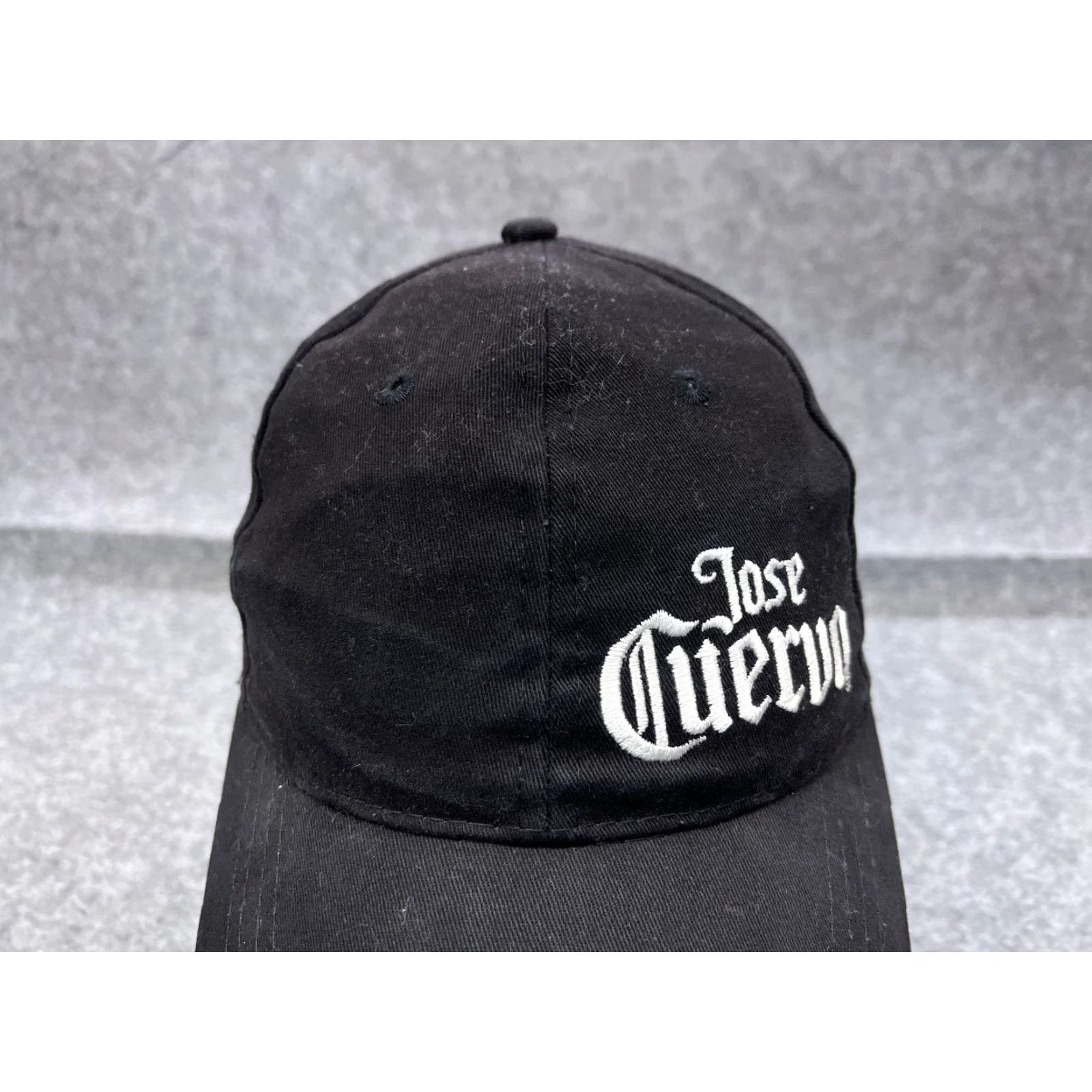 Vintage Jose Cuervo Hat Cap Baseball Cap One Size Adult Black 100% Cotton Twill Adjustable Lightweight Men Mens Black Hat/Cap Jose Cuervo Outdoor Tequila Size ONE SIZE - 2 Thumbnail