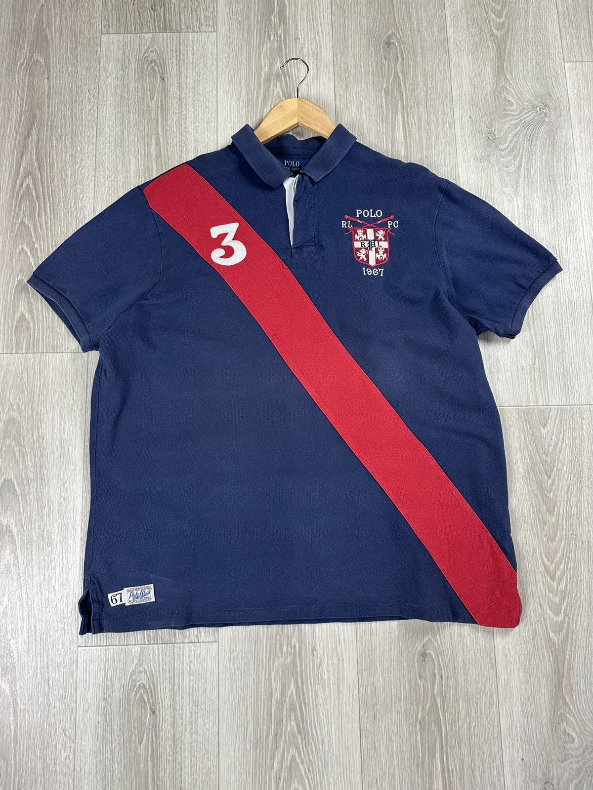 Polo Ralph Lauren × Vintage Polo Ralph Lauren T-Shirt Polos rare Size US XXL / EU 58 / 5 - 3 Thumbnail