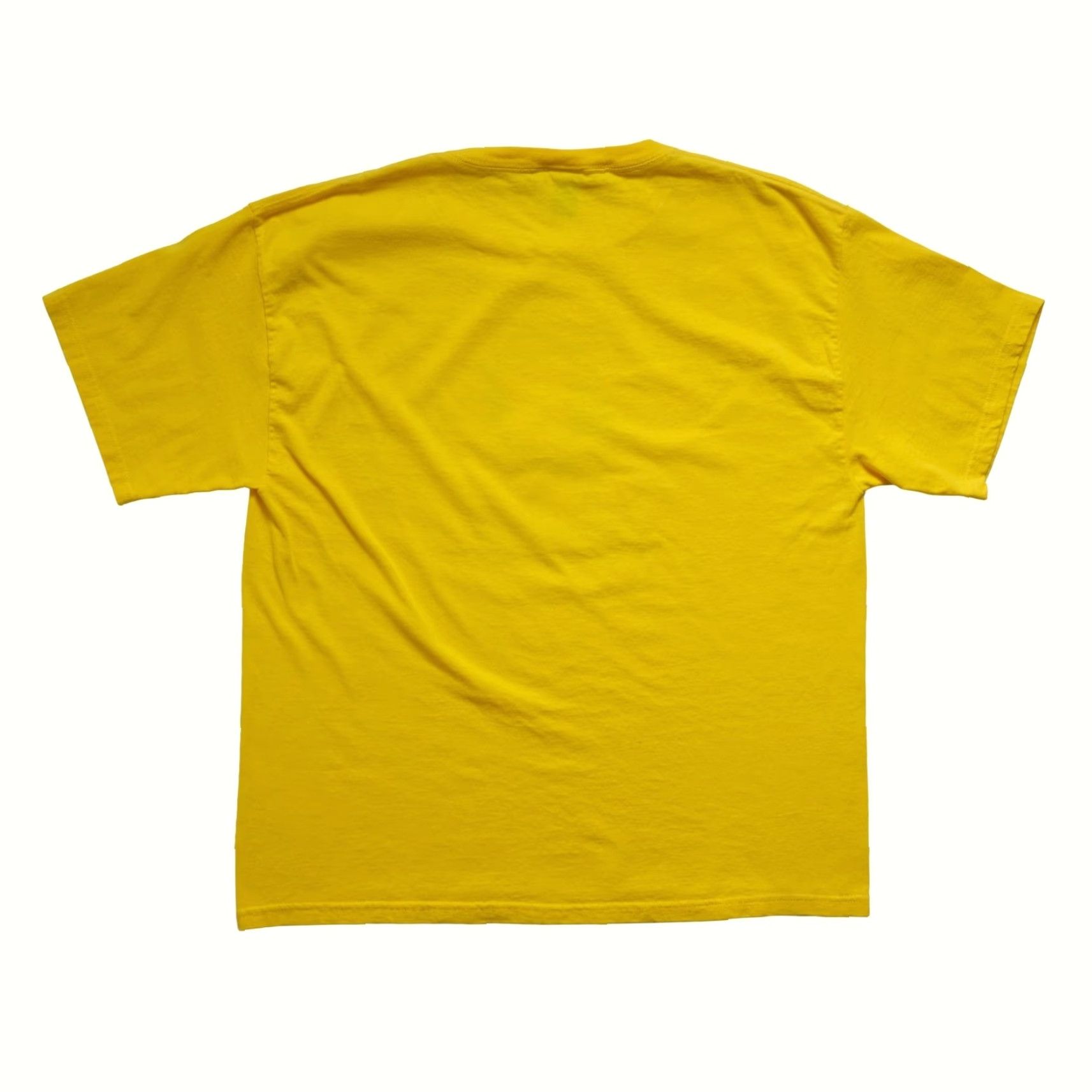 Delta VINTAGE 90s DELTA Graphic T-Shirt Funny Open A Can Of Whoop Yellow L Mens Short Sleeve Crew Neck Size US L / EU 52-54 / 3 - 3 Thumbnail