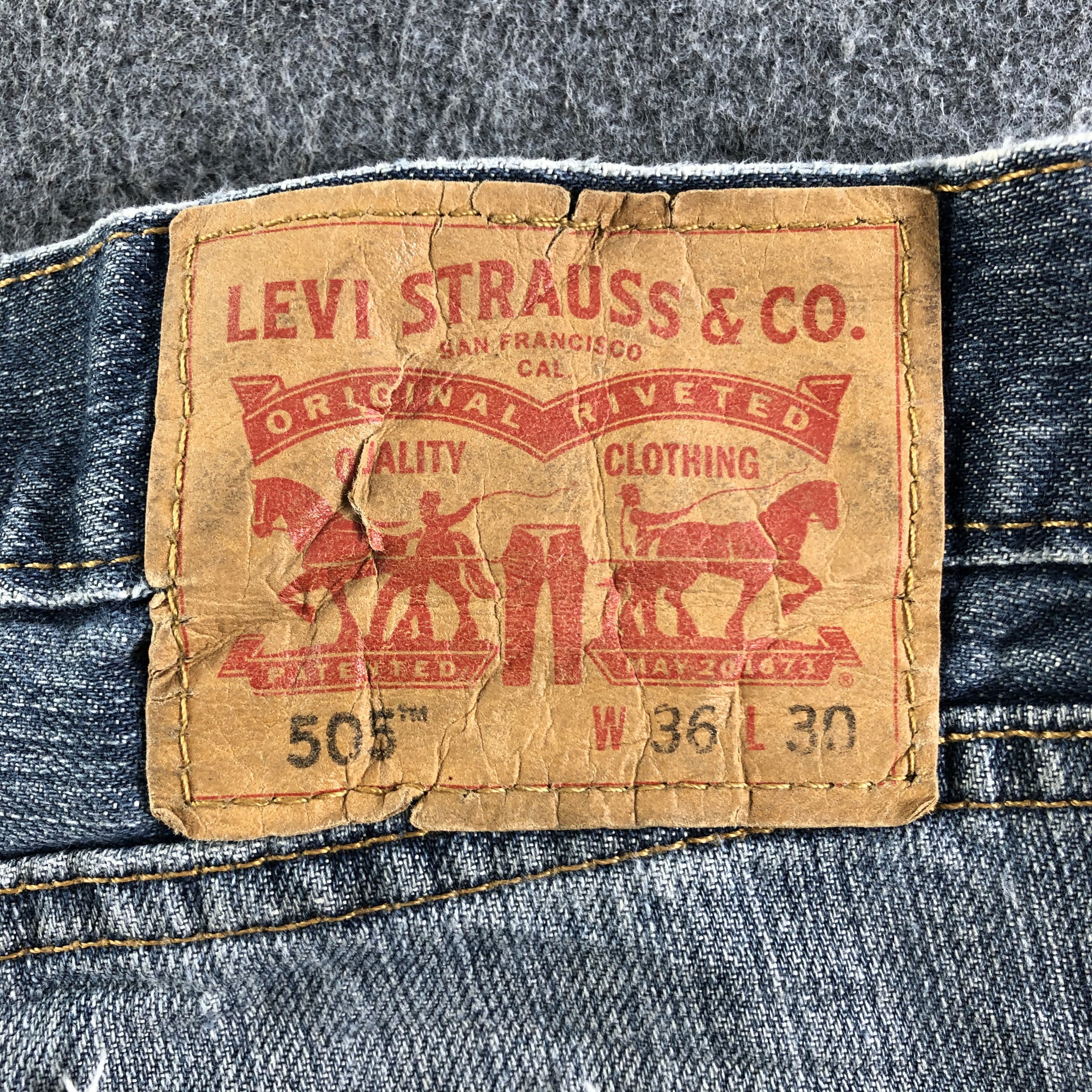 Levi's Vintage Levis 505 Jeans-J3028 Size US 37 - 5 Thumbnail