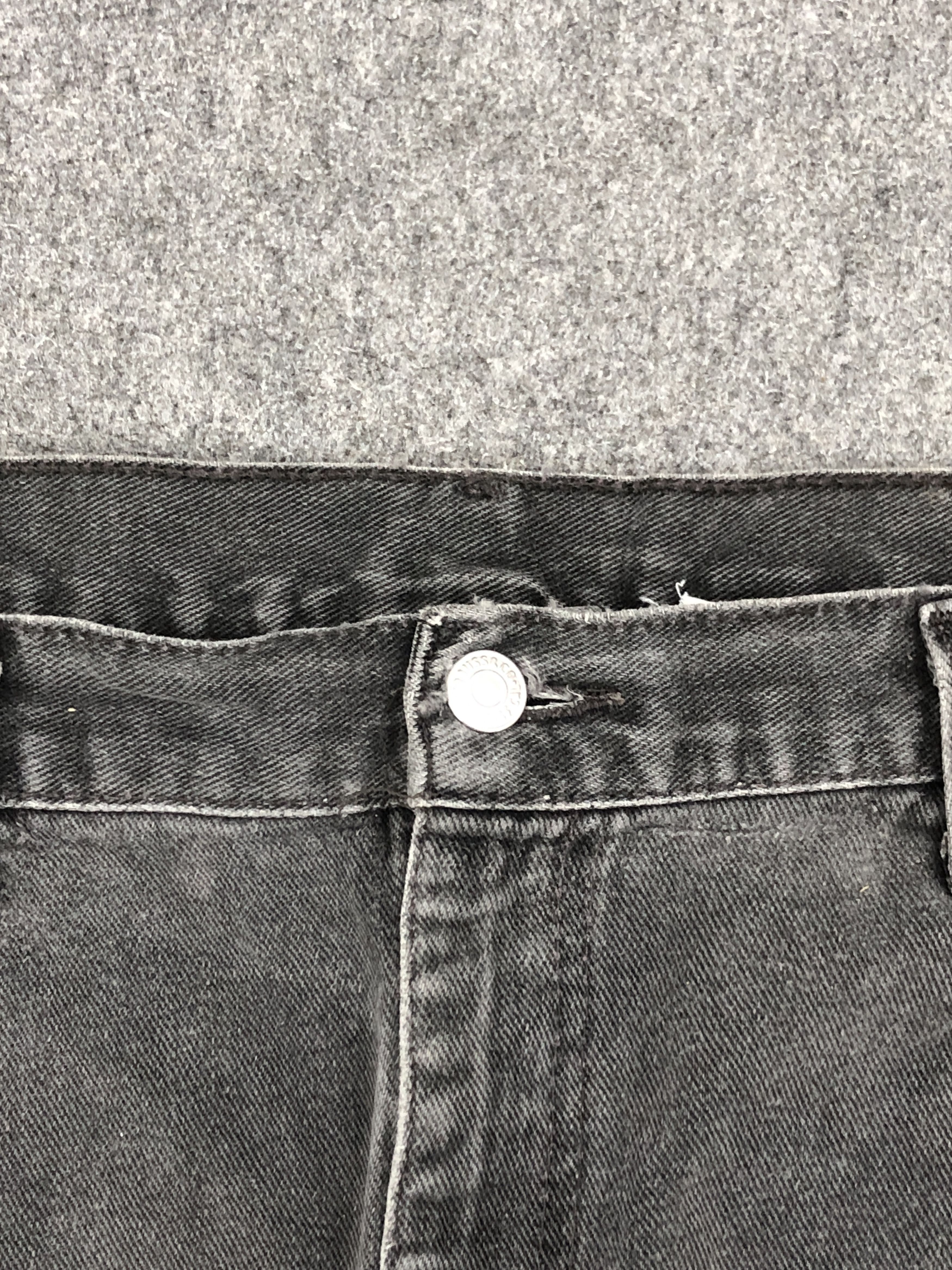 Levi's Faded Black Vintage 90s Levis 505 Jeans DP2292 Size US 39 - 8 Thumbnail