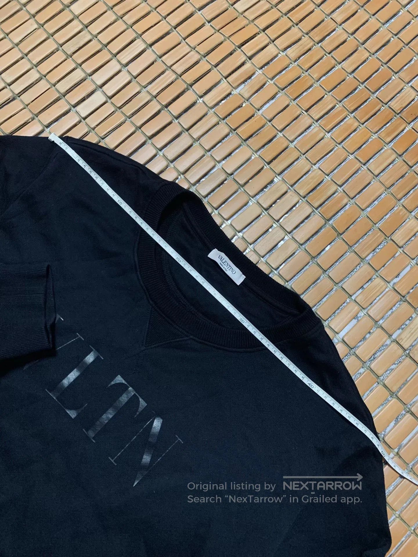 Valentino Valentino VLTN Logo Print Sweatshirt. Size US M / EU 48-50 / 2 - 7 Thumbnail