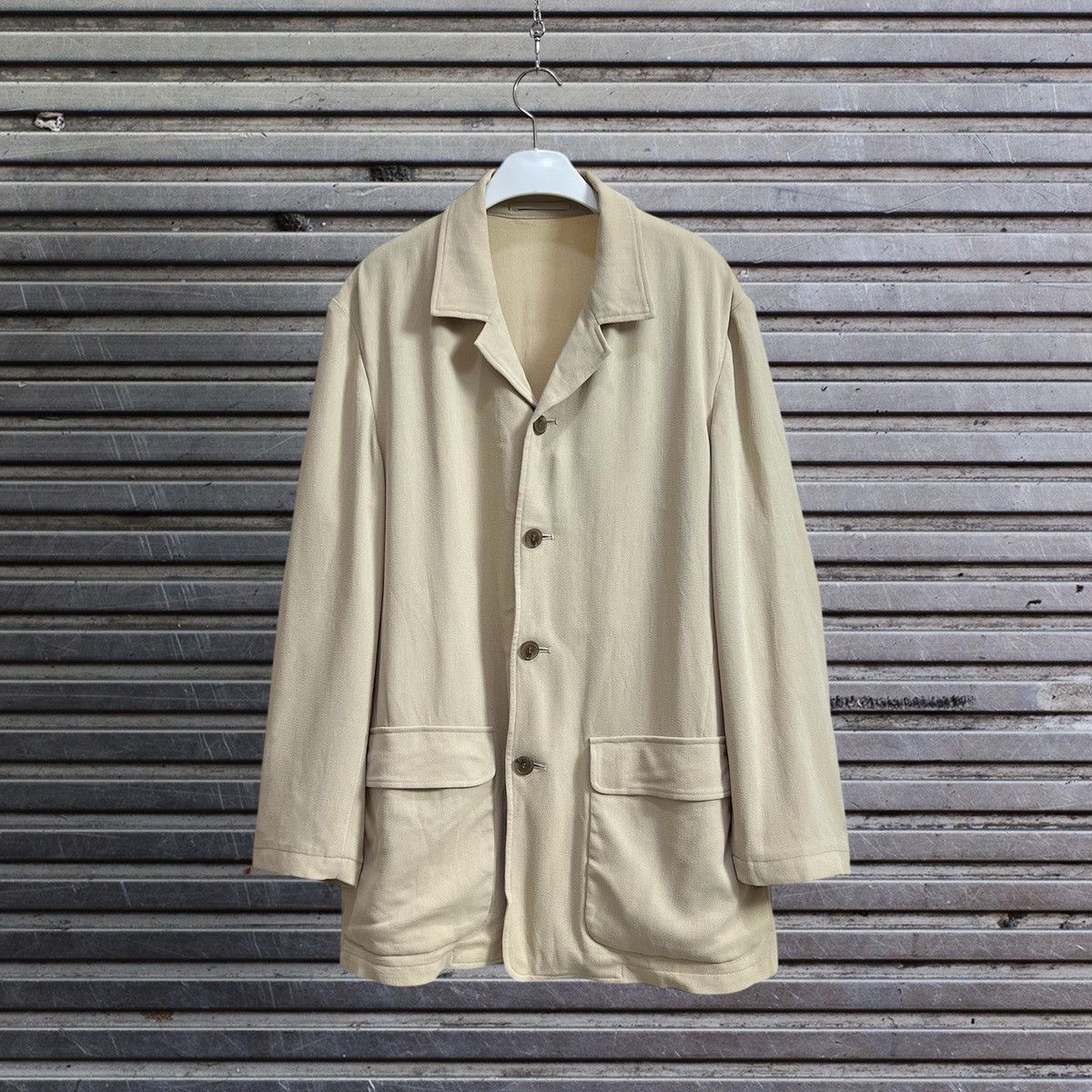 Yohji Yamamoto Yohji Yamamoto D'Urban Against All Risk Light Jacket Size US L / EU 52-54 / 3 - 1 Thumbnail
