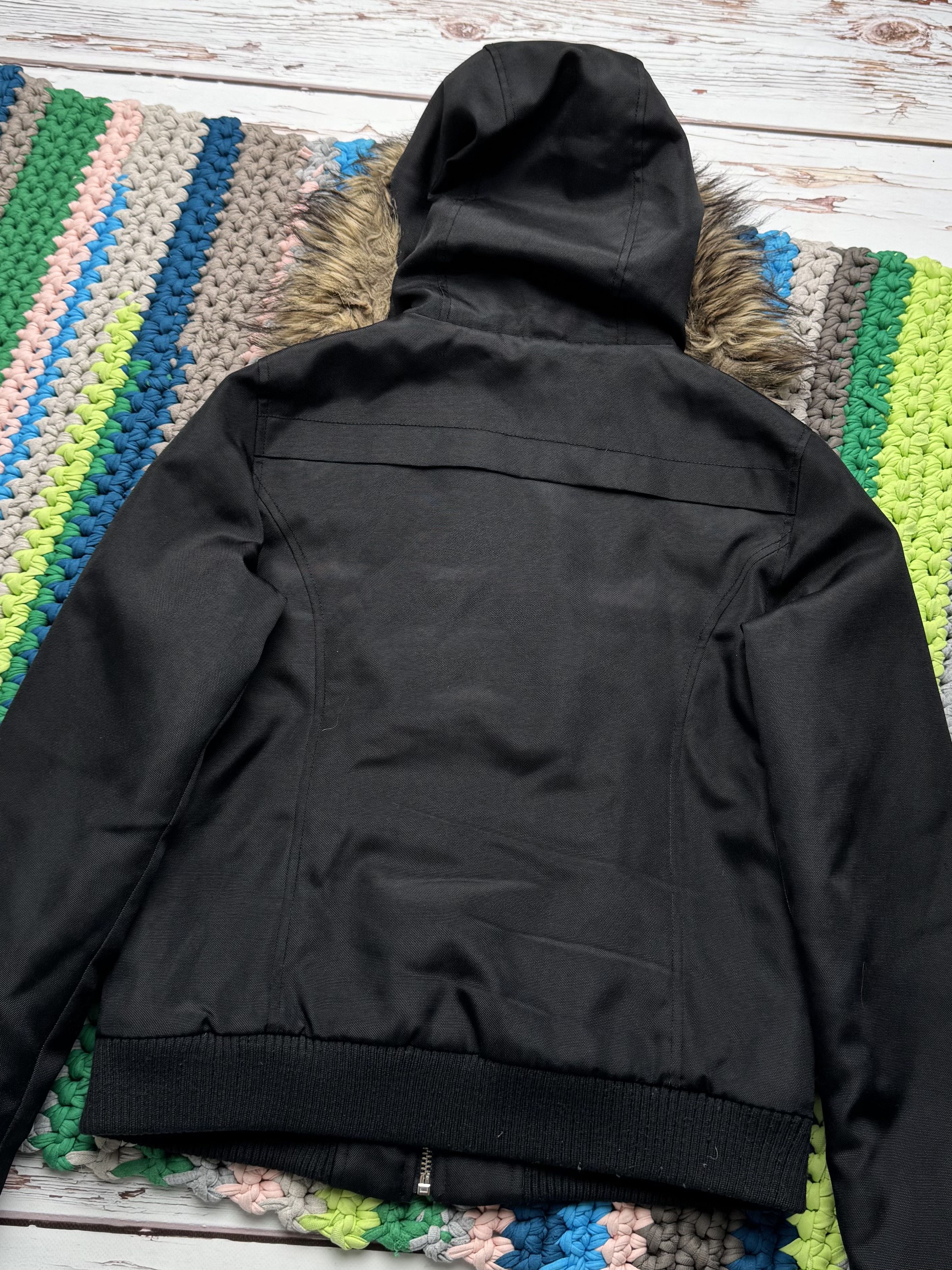 Miss Sixty Miss Sixty Vintage Cropped Jacket With Faux Fur Hood (D10) Size M / US 6-8 / IT 42-44 - 15 Thumbnail