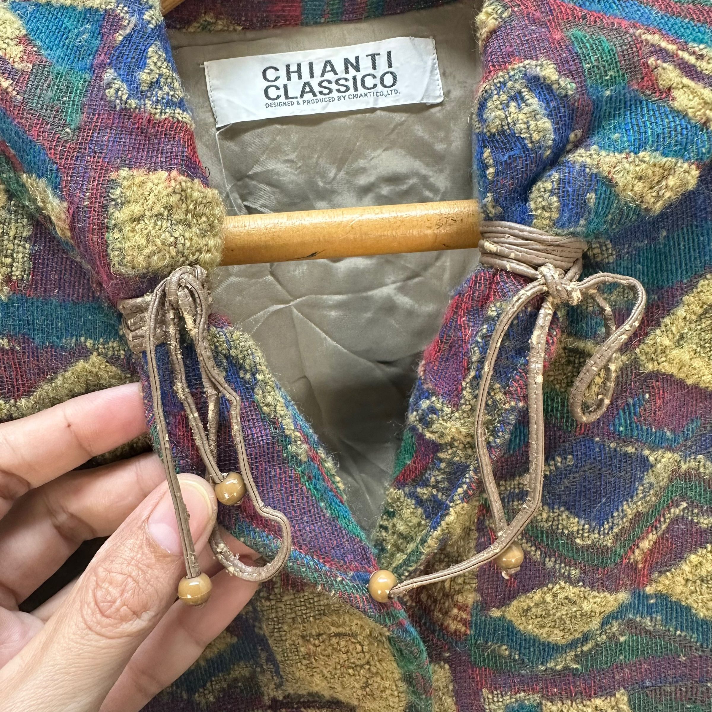 Japanese Brand CHIANTI CLASSICO MULTICOLOR JACKET #8619-017 Size M / US 6-8 / IT 42-44 - 6 Thumbnail