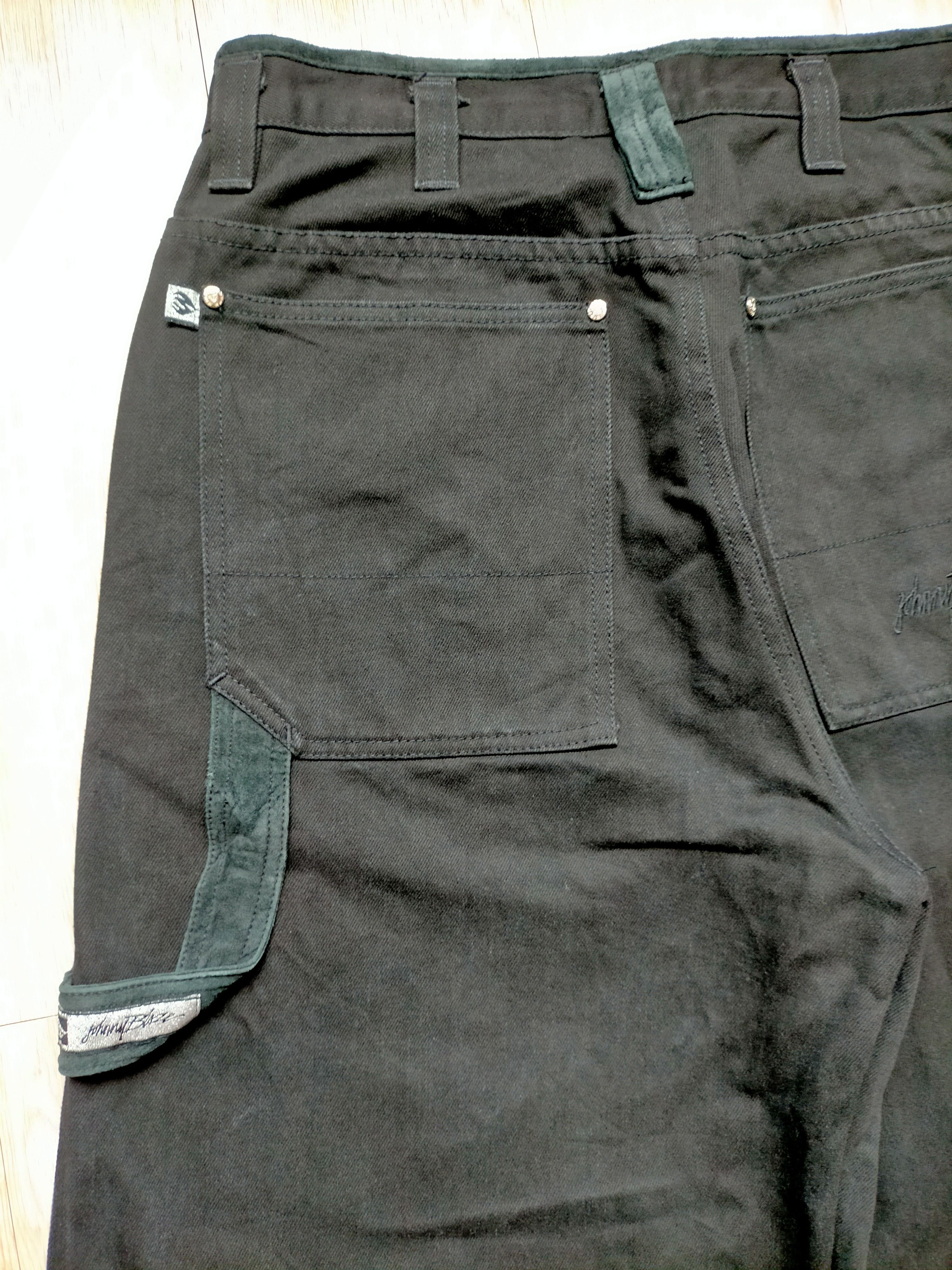 JNCO Johnny Blaze Baggy Carpenter Hip Hop Black Jeans Size US 32 / EU 48 - 3 Thumbnail