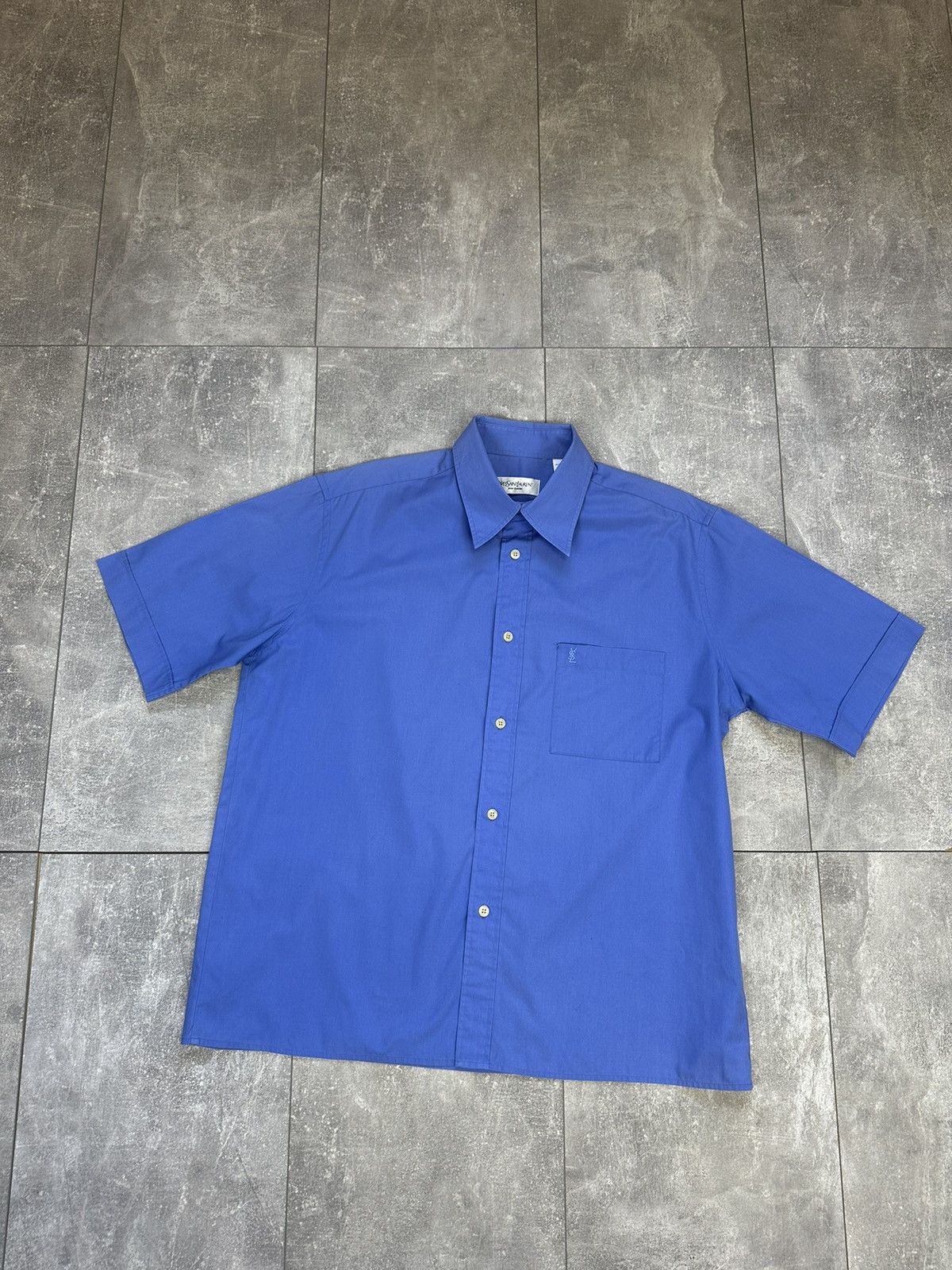 Other Men’s shirts button up blue YvesSaintLauren Size US L / EU 52-54 / 3 - 2 Thumbnail