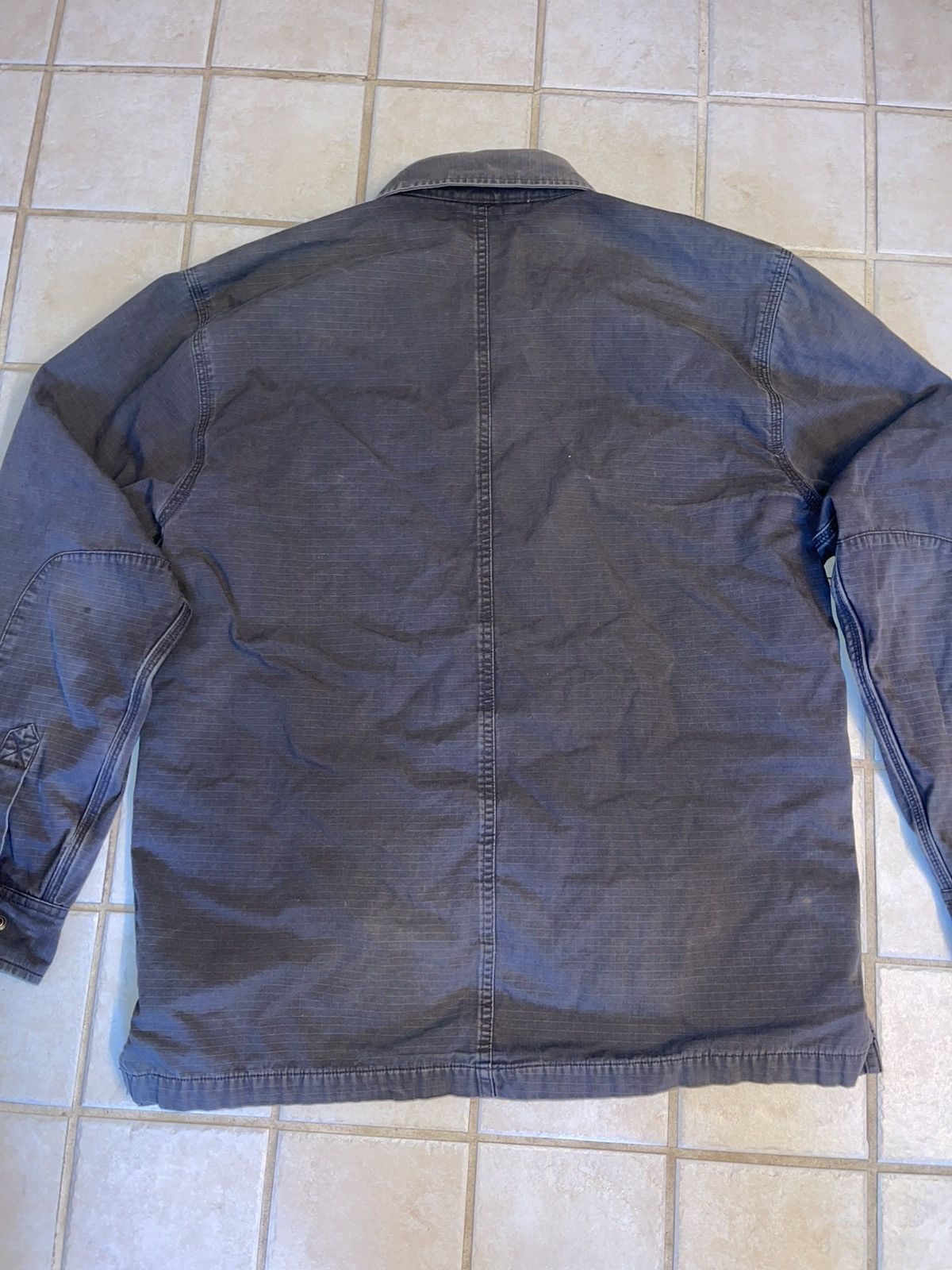 Carhartt Vintage ripstop Carhartt Chore Button up jacket Grey Size US M / EU 48-50 / 2 - 2 Thumbnail