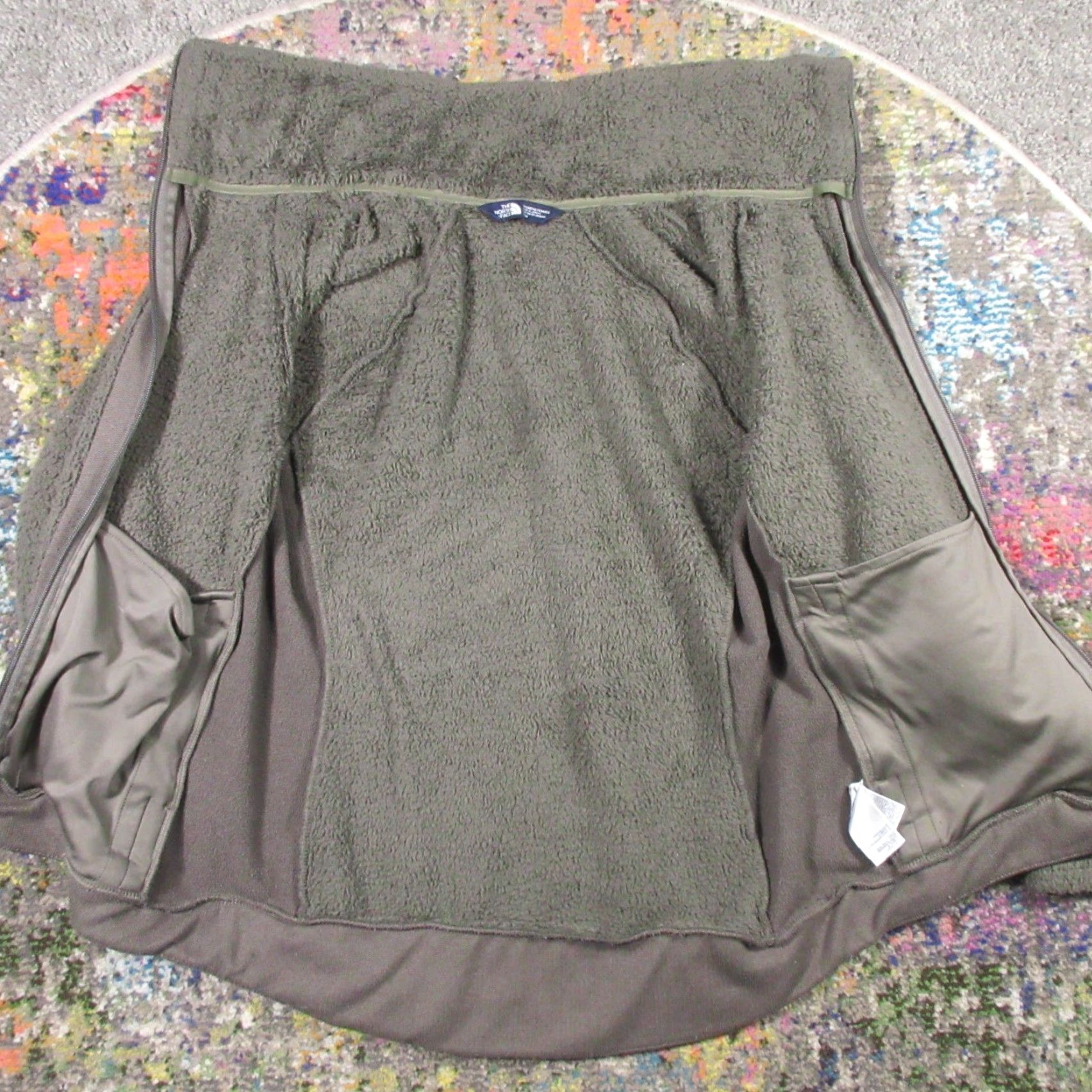 The North Face The North Face Sherpa Fleece Sweater Jacket Women M Taupe Full Zip High Neck Size M / US 6-8 / IT 42-44 - 5 Thumbnail