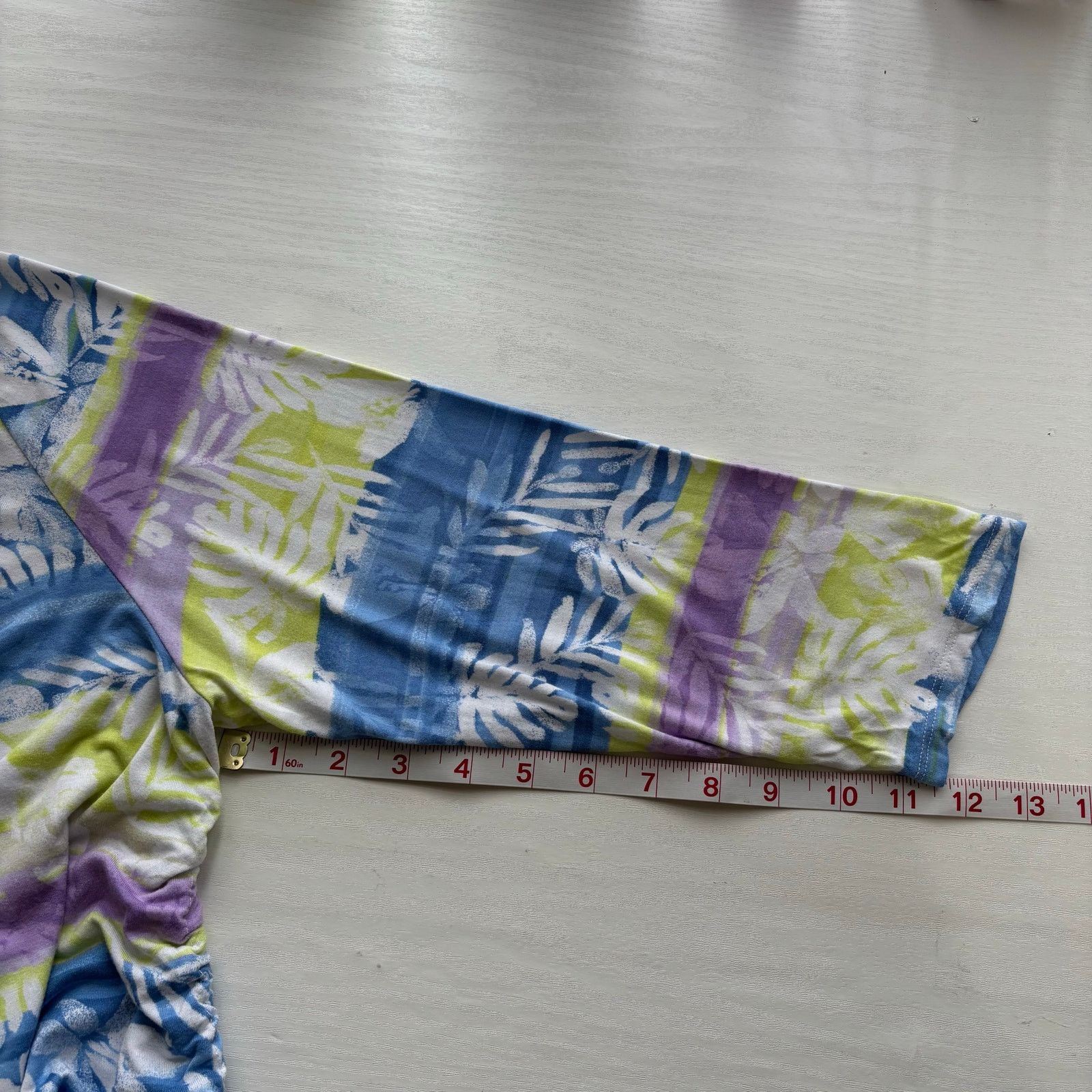 Other Ruby Rd Favorites Palm Leaf Print Top Size XL Size XL / US 12-14 / IT 48-50 - 6 Thumbnail