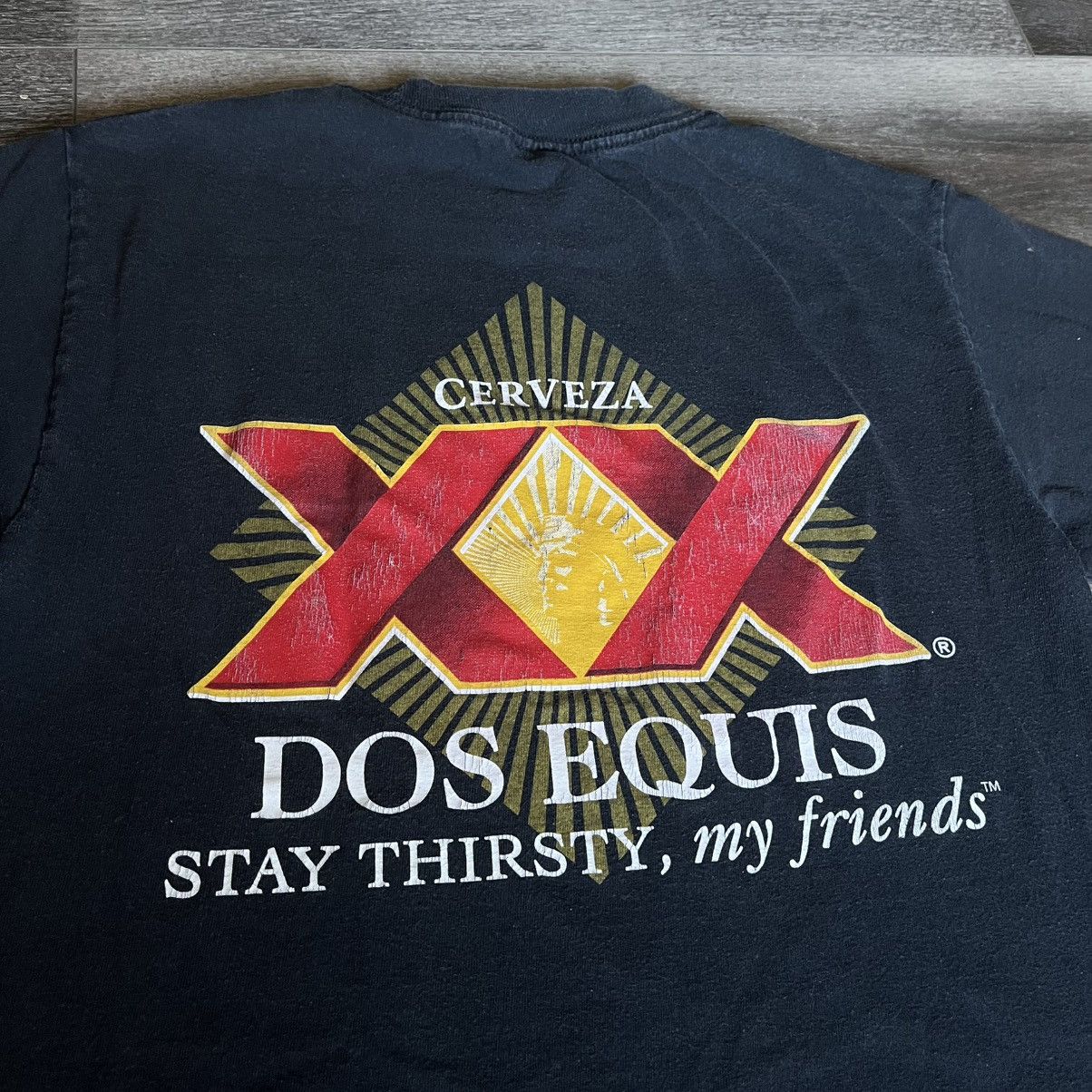 Vintage Vintage Y2K Dos Equis Most Interesting Man Stay Thirsty Tee Size US M / EU 48-50 / 2 - 4 Thumbnail