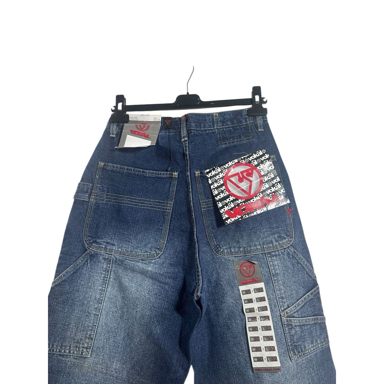 Other Vintage Vokal Jeans Baggy Denim Y2K Wide Leg 90’s 2000’s Hip Size US 30 / EU 46 - 4 Thumbnail