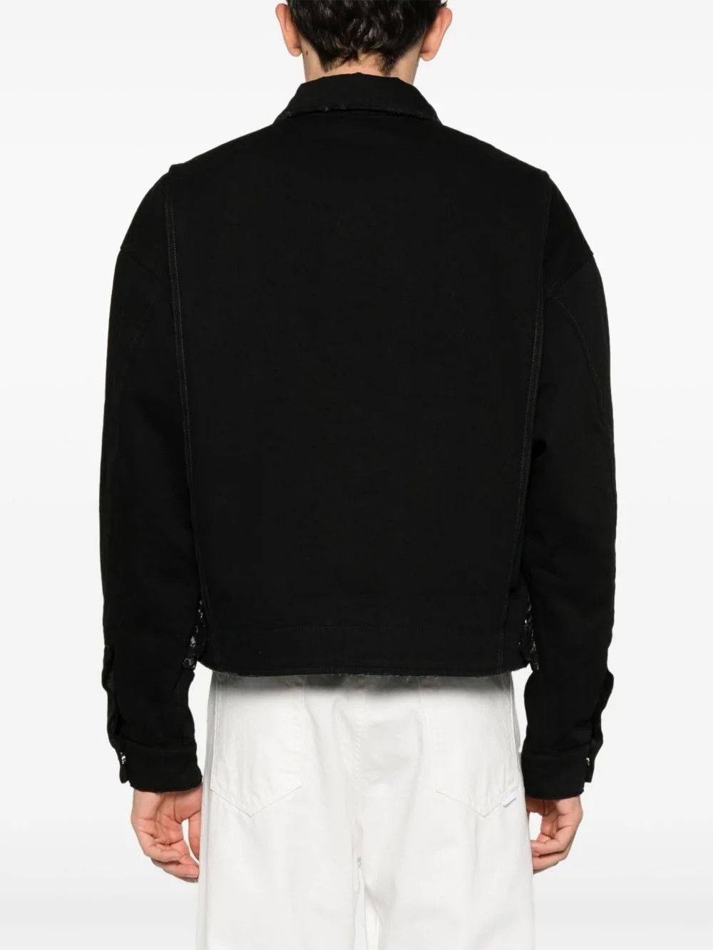 Amiri o1s1wg110326 Paisley-Pattern Jacket in Black Size US L / EU 52-54 / 3 - 4 Thumbnail