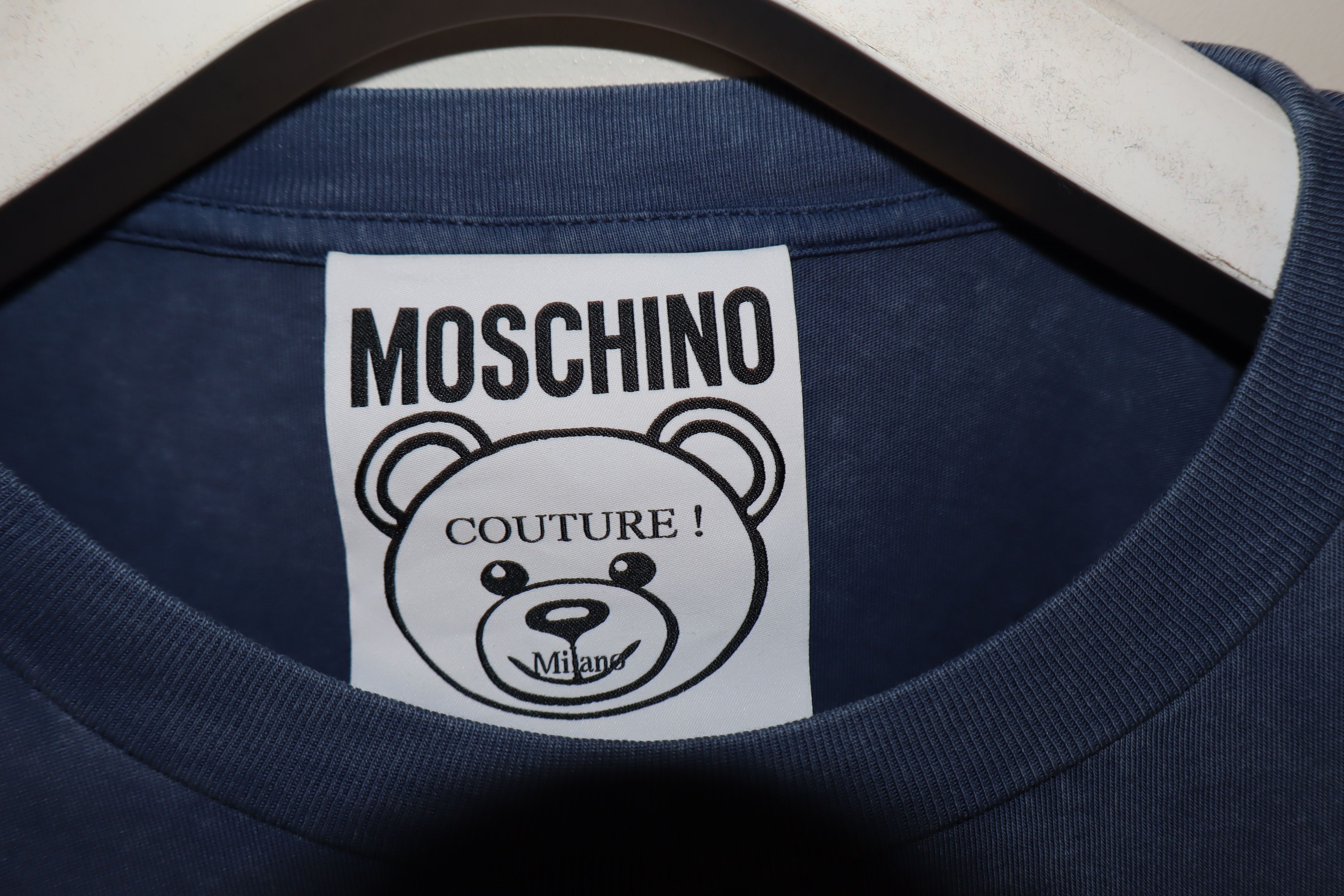 Moschino Embroidered logo t-shirt Size US S / EU 44-46 / 1 - 5 Thumbnail