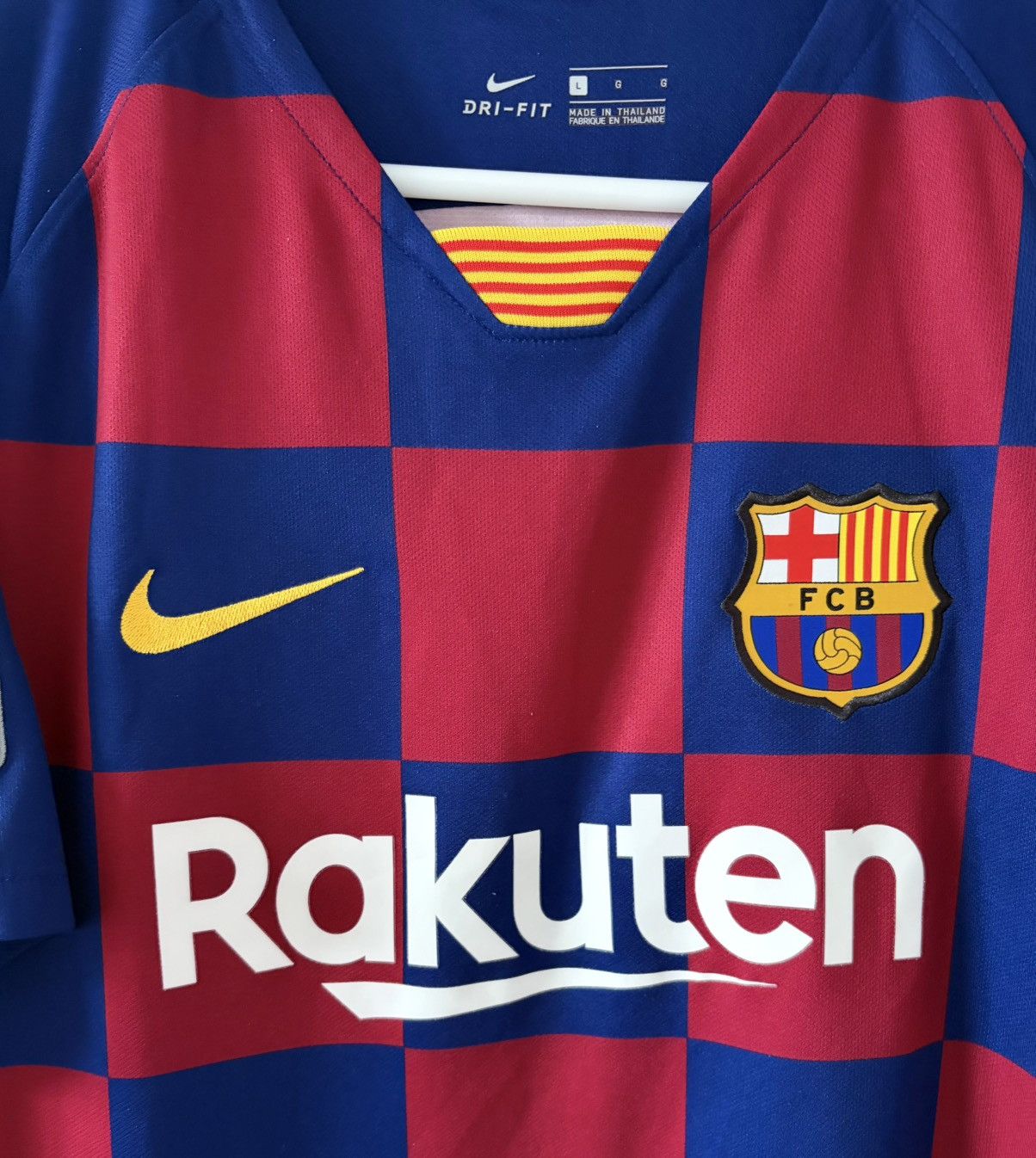 Barcelona nike 2019/2020 domowa Braithwaite — zdjęcie 5