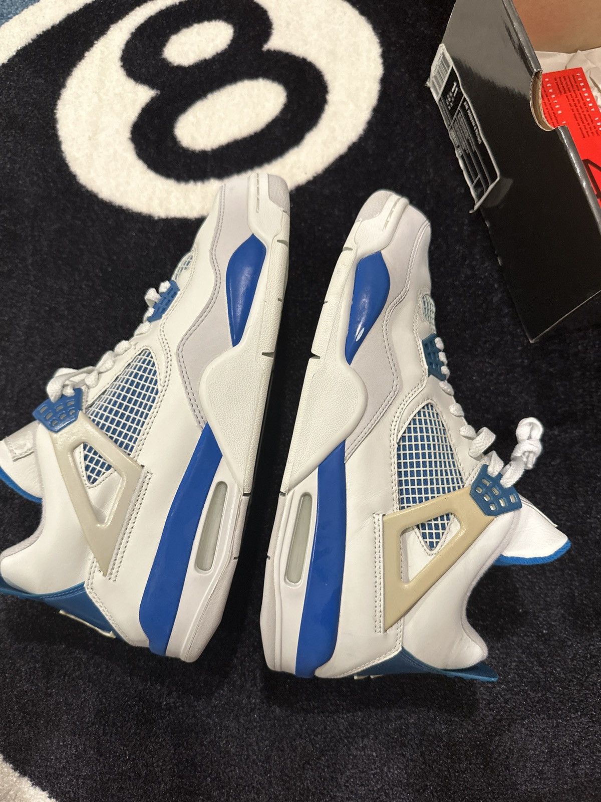 Jordan Brand Air Jordan 4 Military Blue’s Size US 11 / EU 44 - 4 Thumbnail