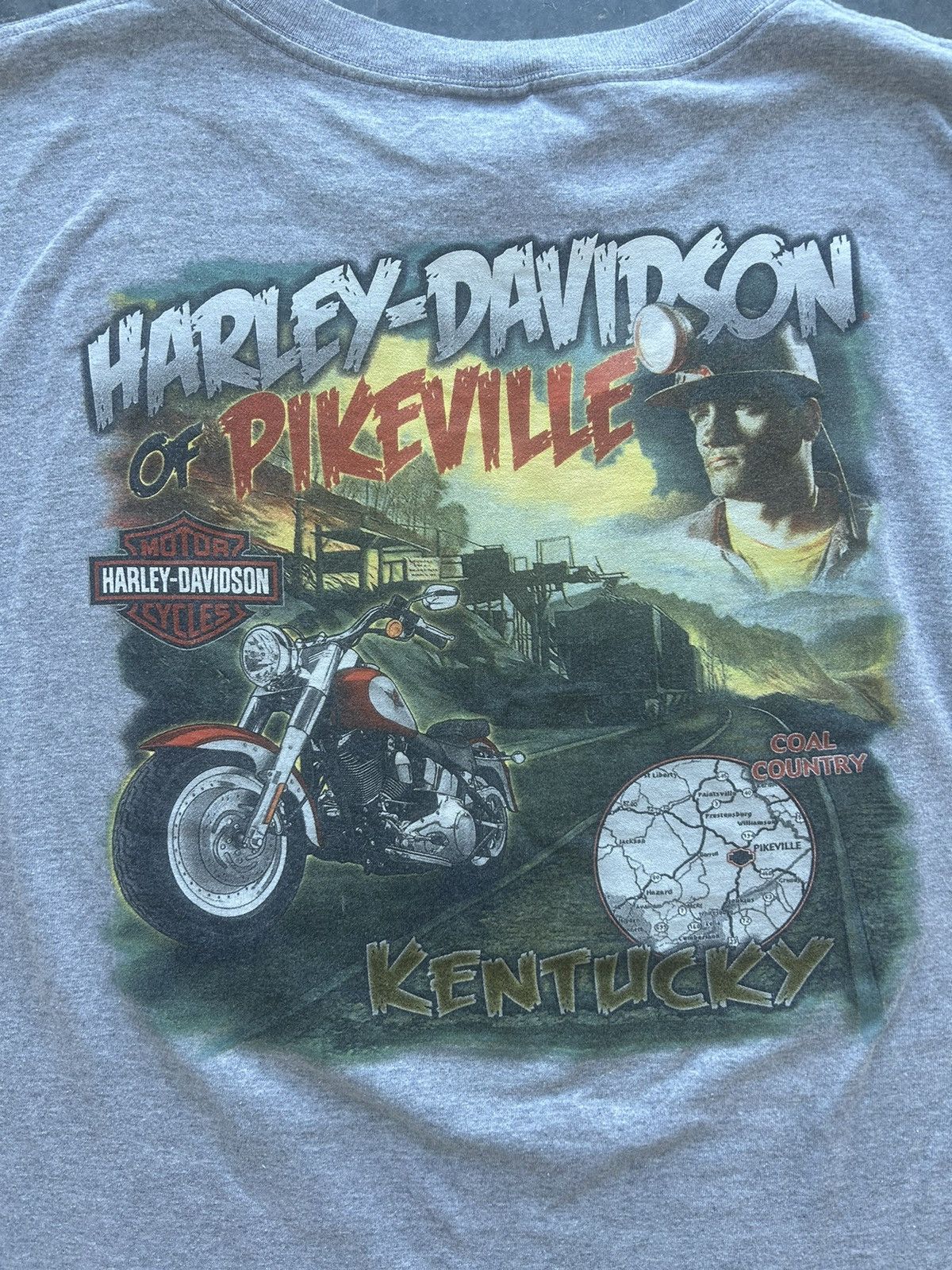 Harley Davidson × Vintage Vintage Y2K Harley Davidson Graphic Tee Double Sided Size US XL / EU 56 / 4 - 8 Thumbnail