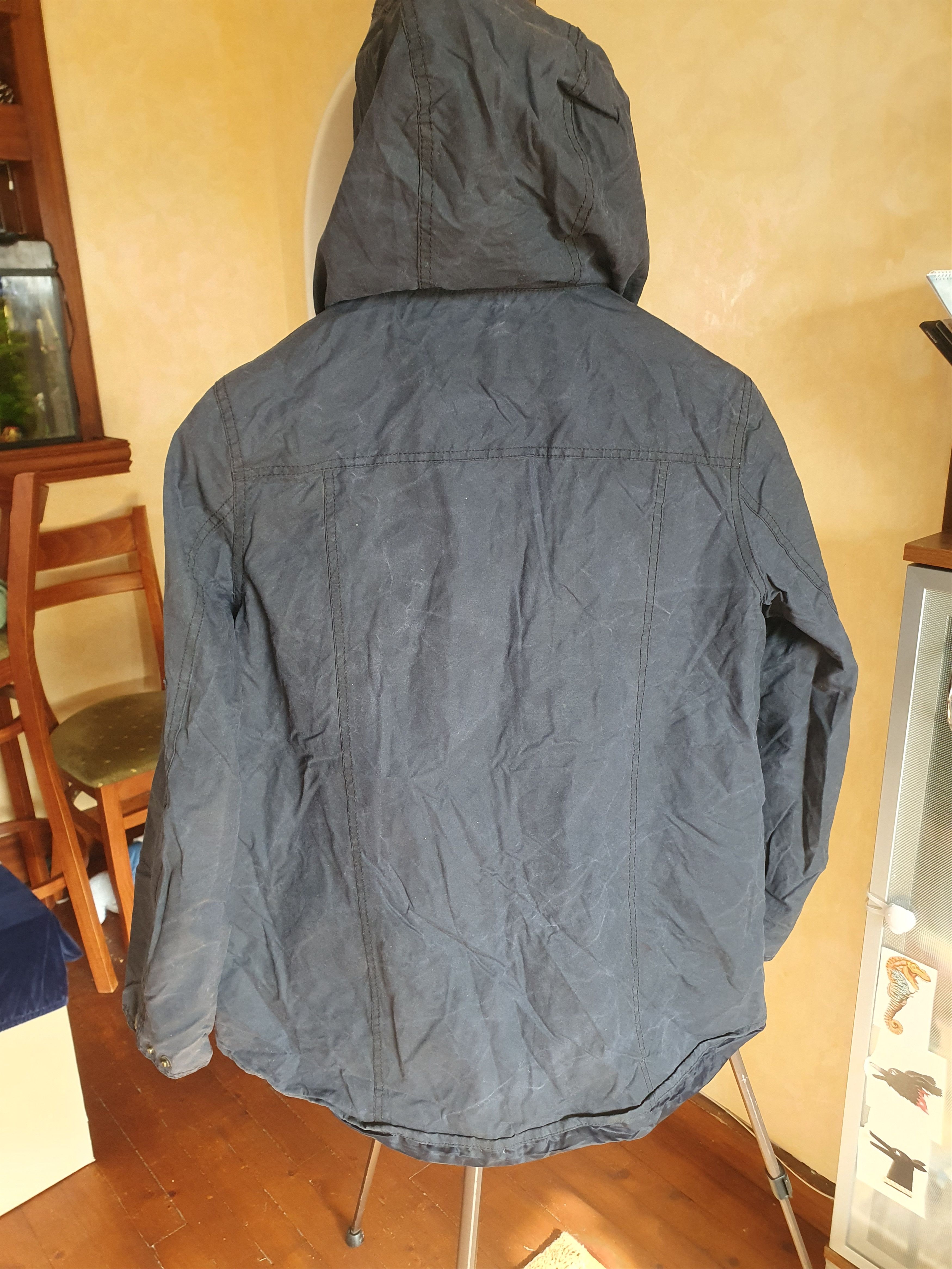 Barbour Barbour Womens Shore Waxed 2013 Jacket LWX0340NY92 Size XL / US 12-14 / IT 48-50 - 15 Thumbnail