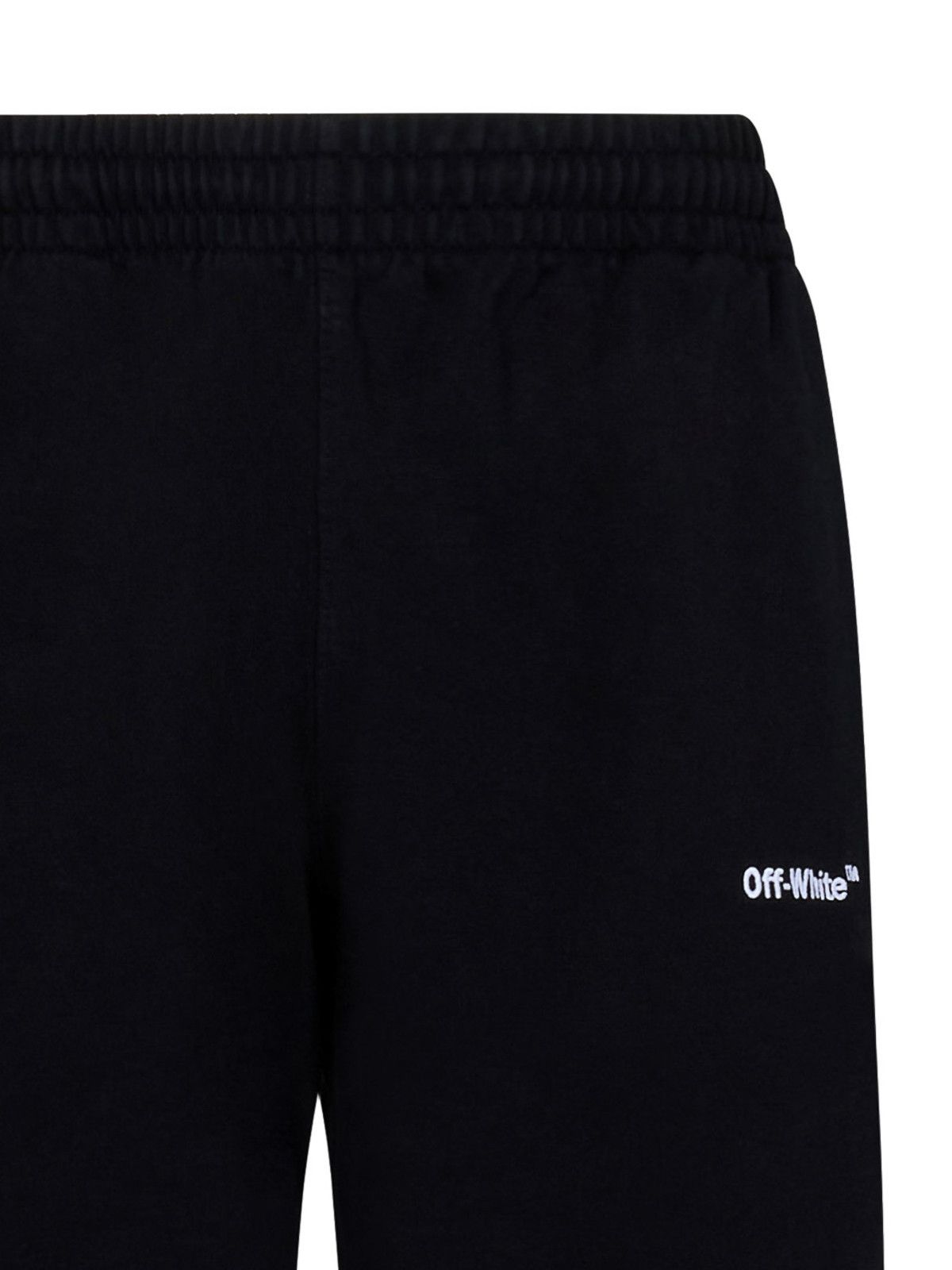 Off-White o1gr1nt0425 For All Sweat Short in Black Size US 30 / EU 46 - 3 Thumbnail
