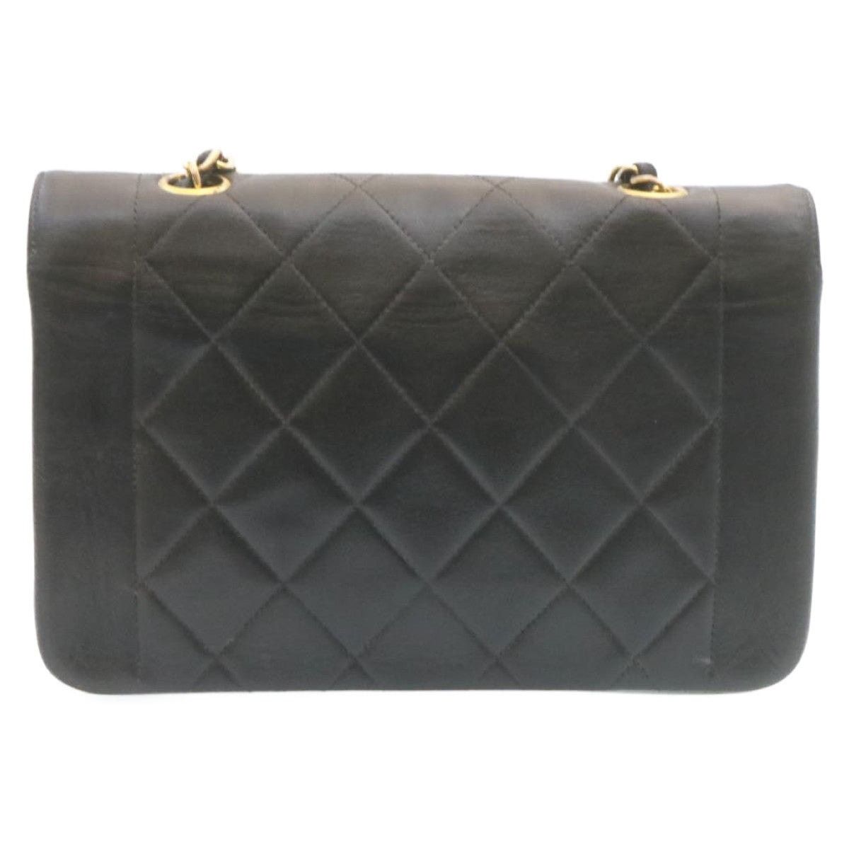 Chanel CHANEL Chain Turn Lock Diana Matelasse Shoulder Bag Lamb Size ONE SIZE - 2 Thumbnail